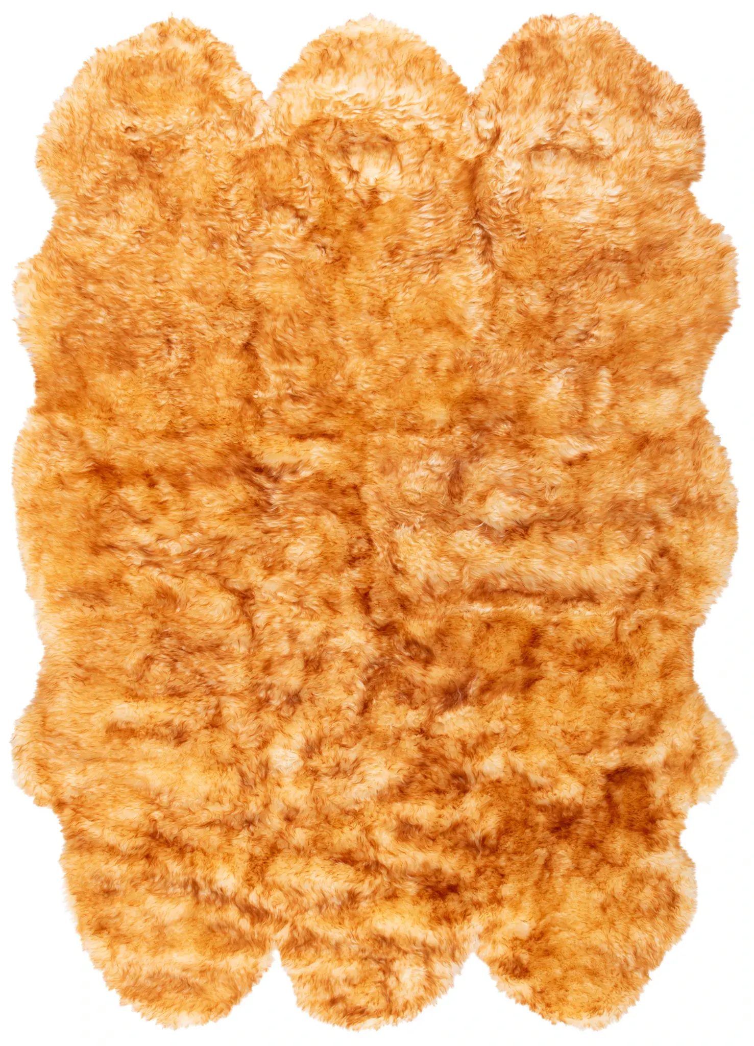 Sheep Skin Pelt Shag Rug