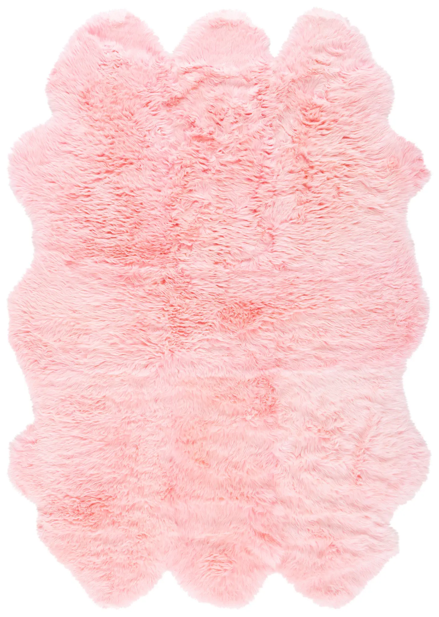 Sheep Skin Pelt Shag Rug