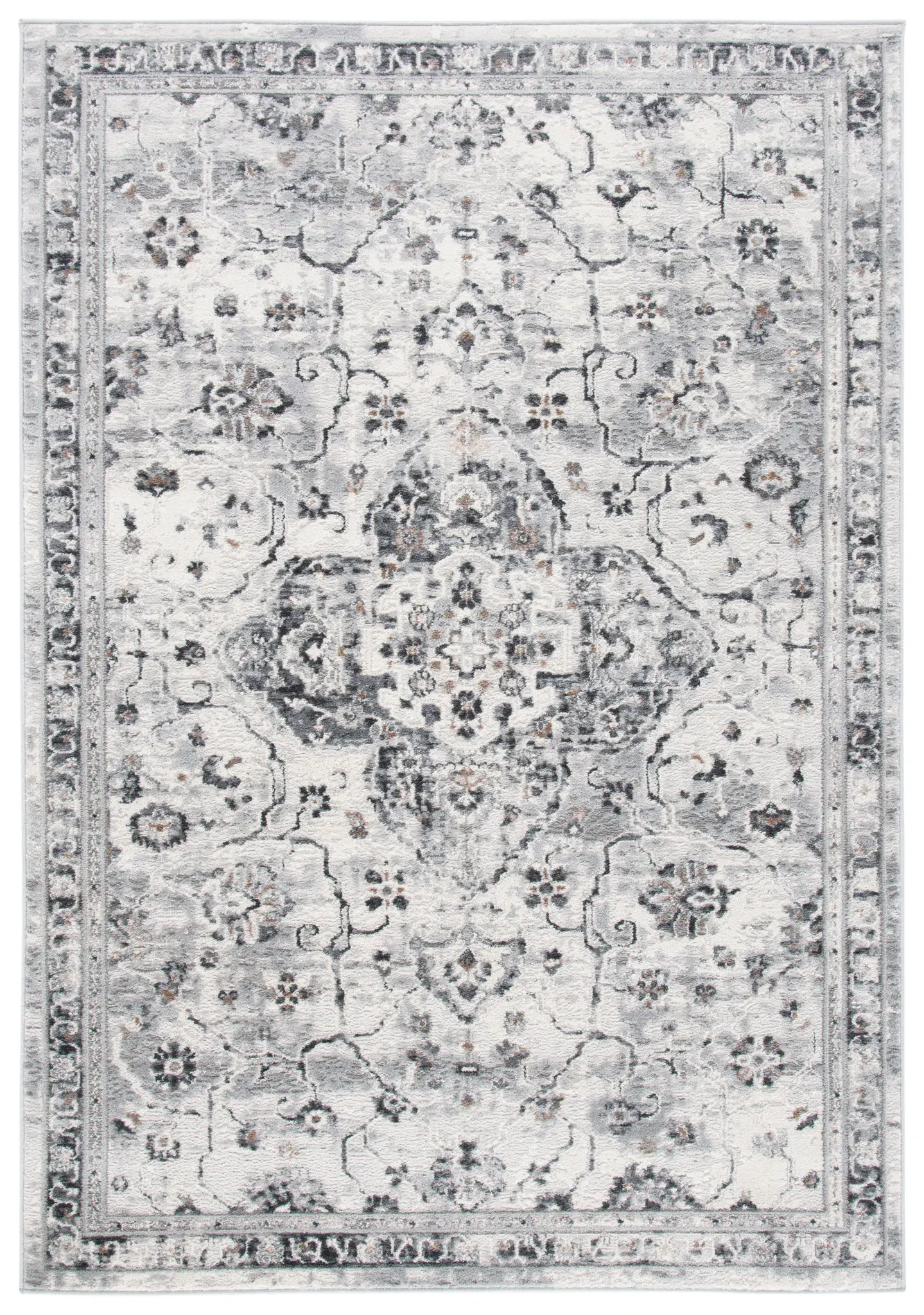 Shivan Distressed Medallion Rug