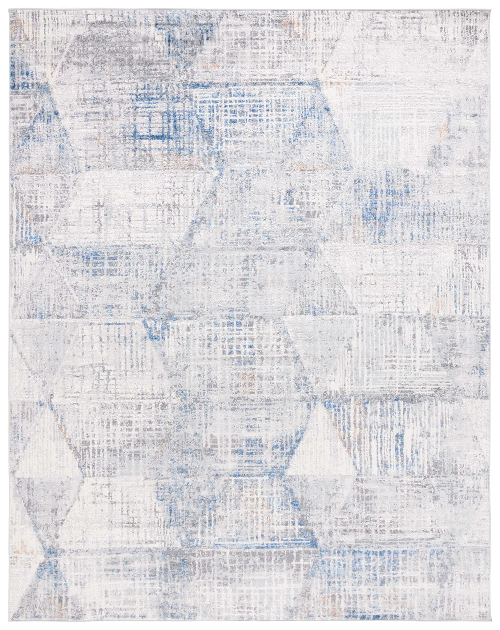Shivan Distressed Hexagon Rug