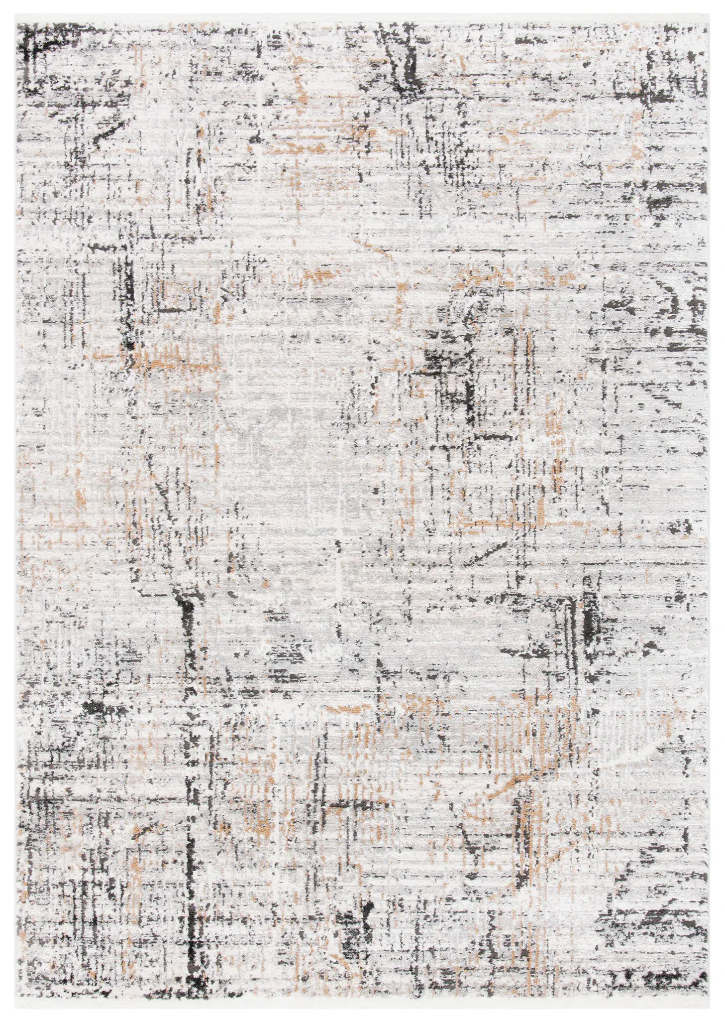Shivan Abstract Crosshatch Rug