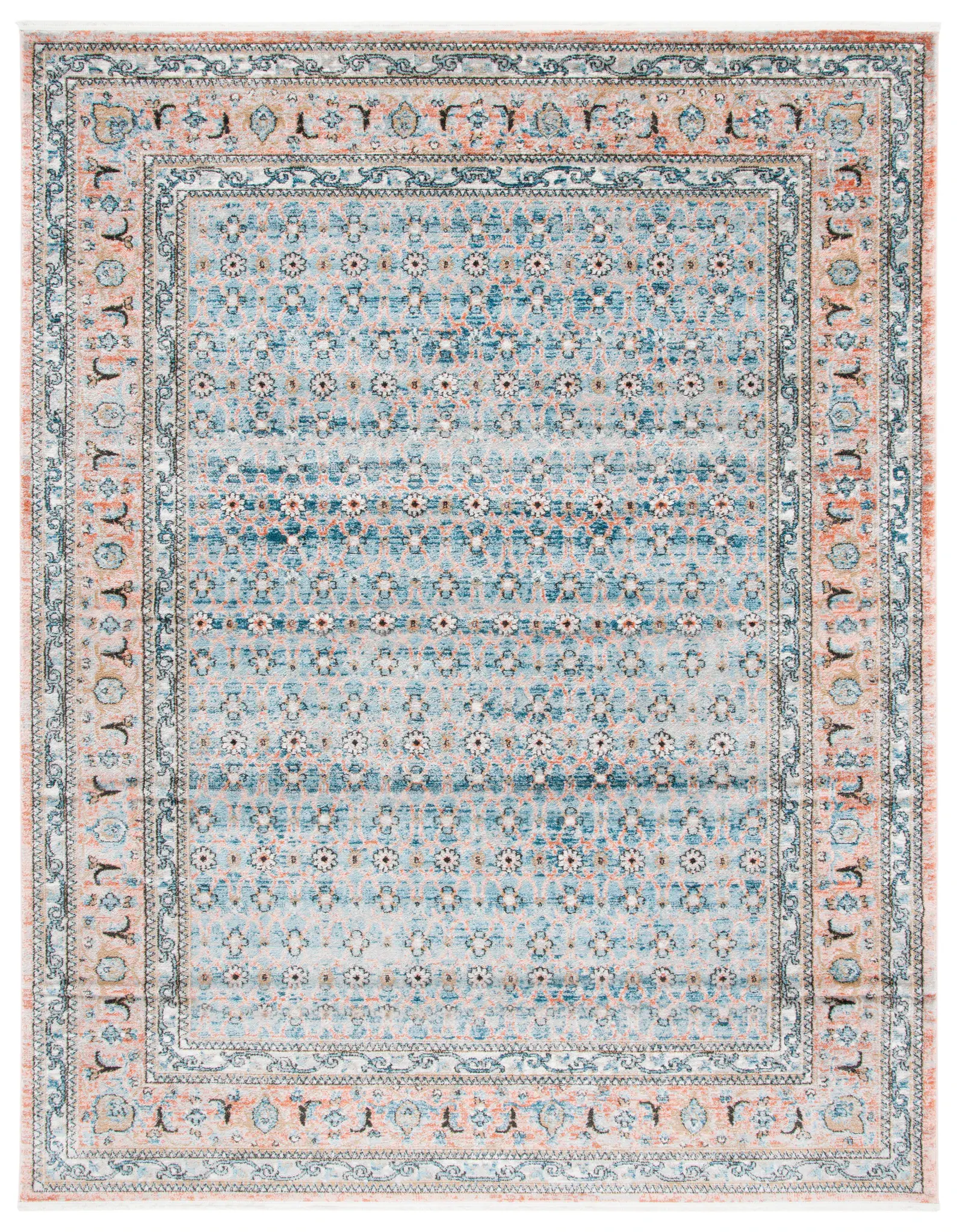 Shivan Repeating Floral Rug