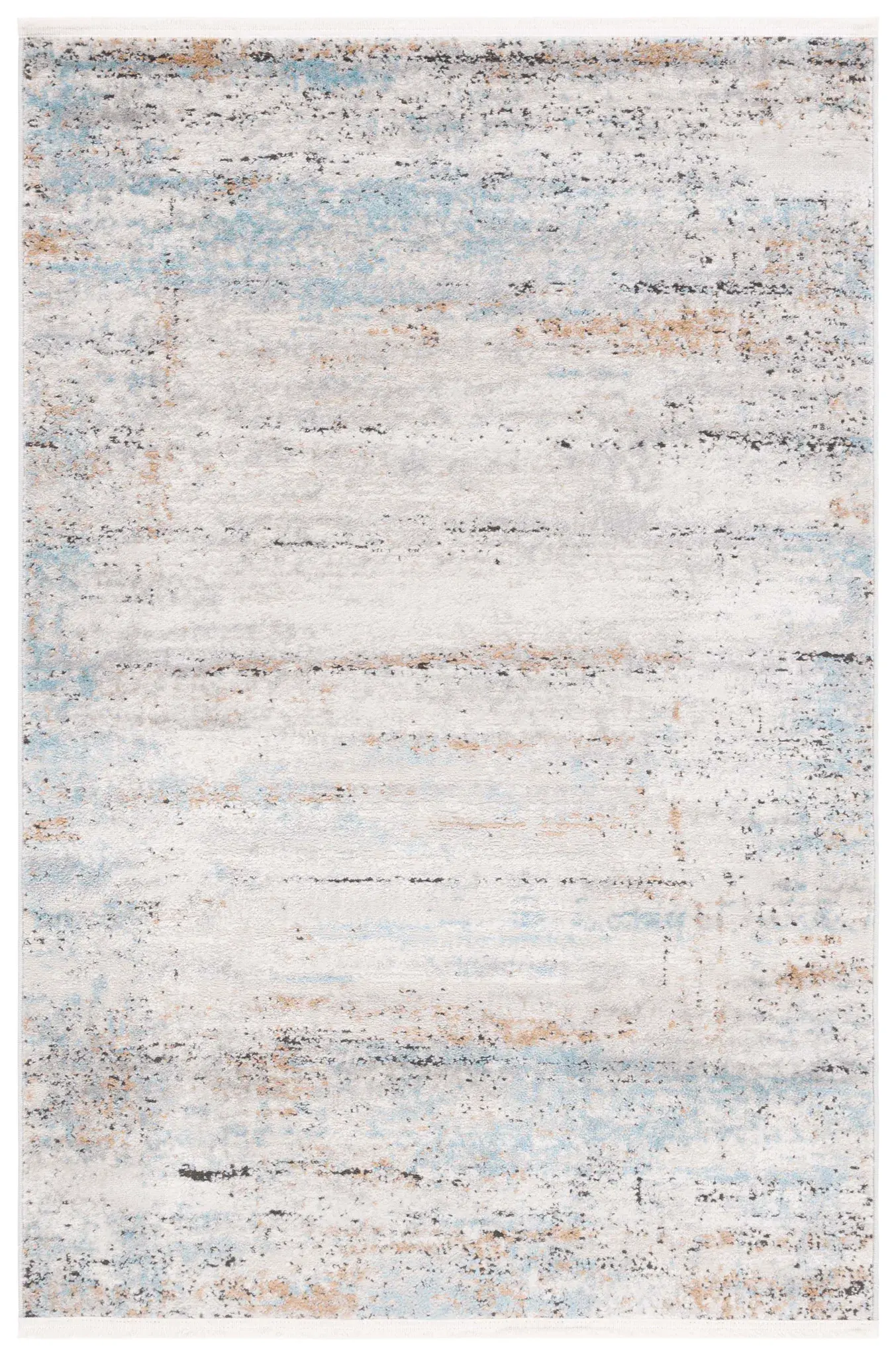 Shivan Striped Border Rug