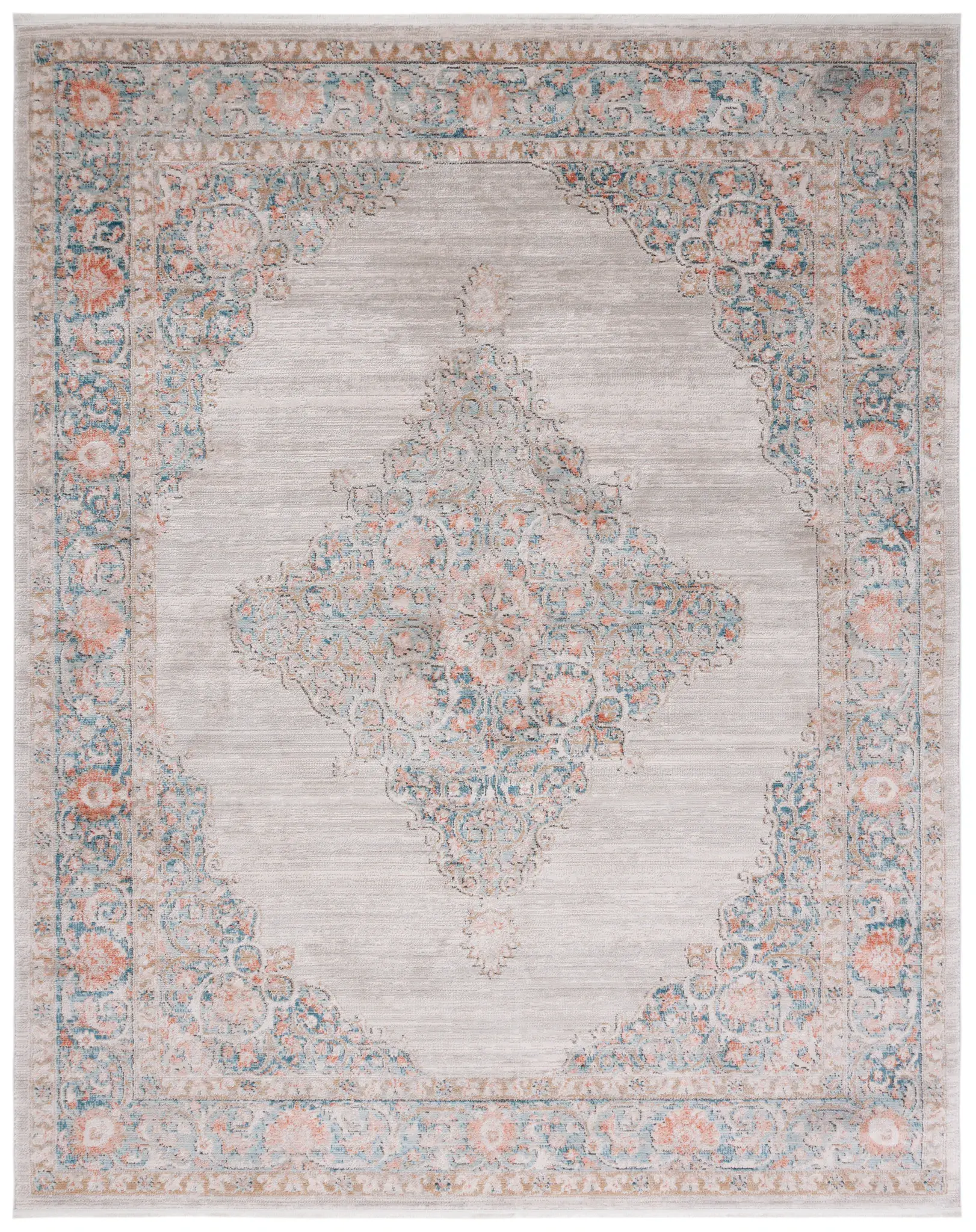 Shivan Open Field Medallion Rug