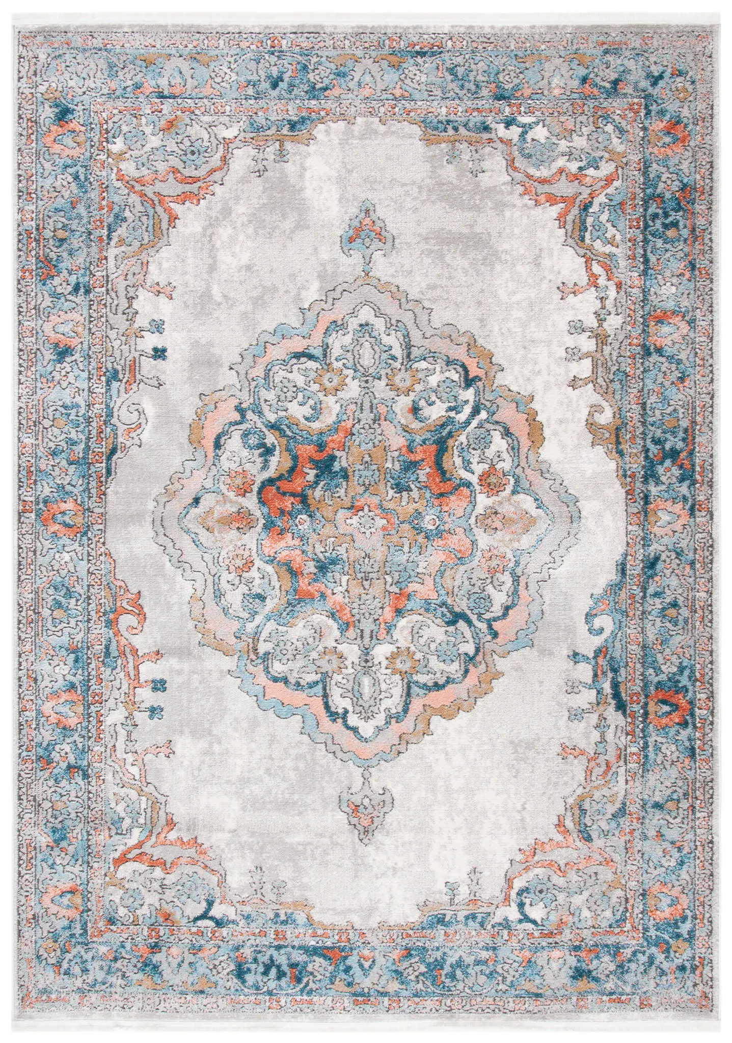Shivan Medallion Bordered Rug