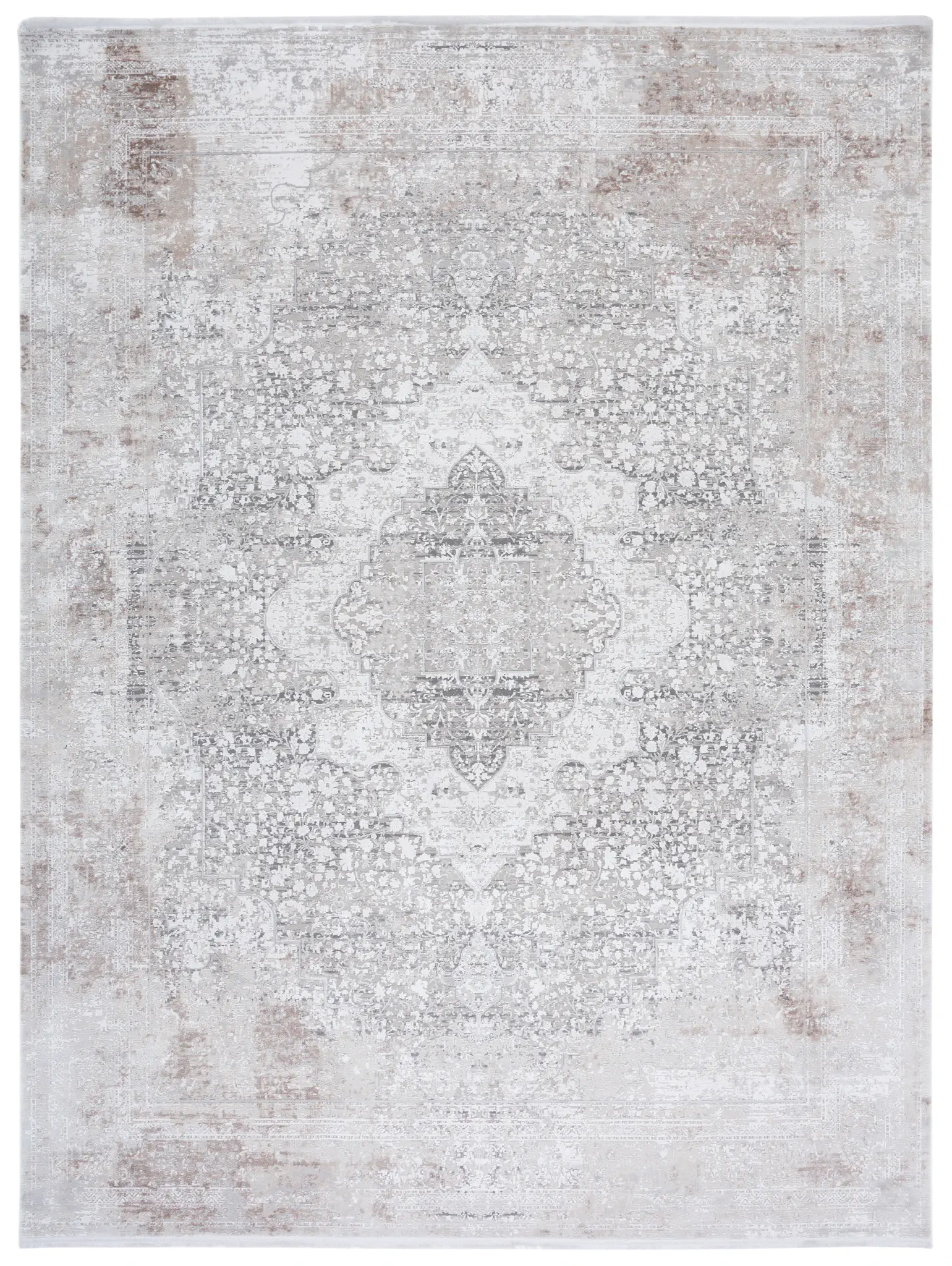 Signature Distressed Medallion Rug