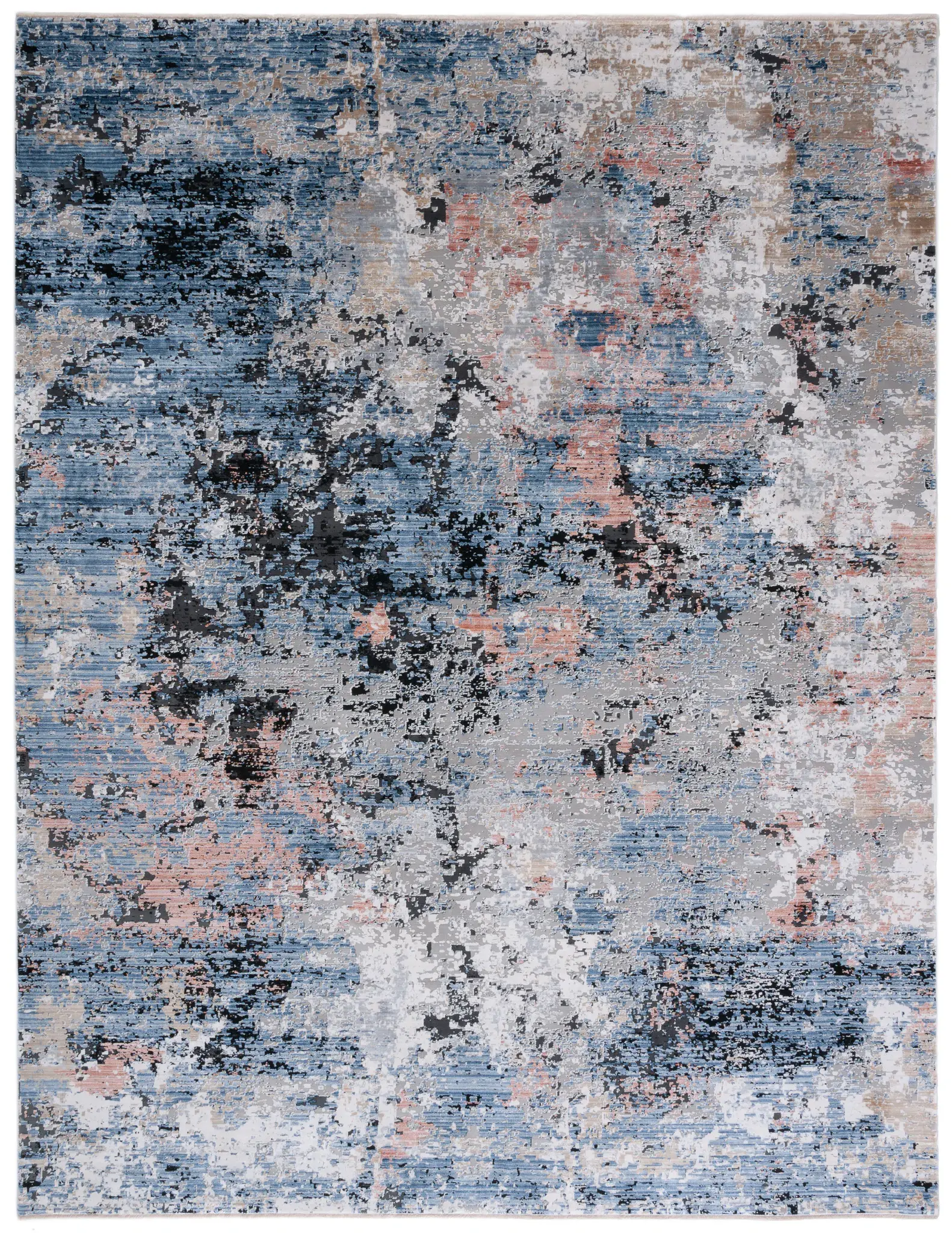 Signature Abstract Splatter Rug