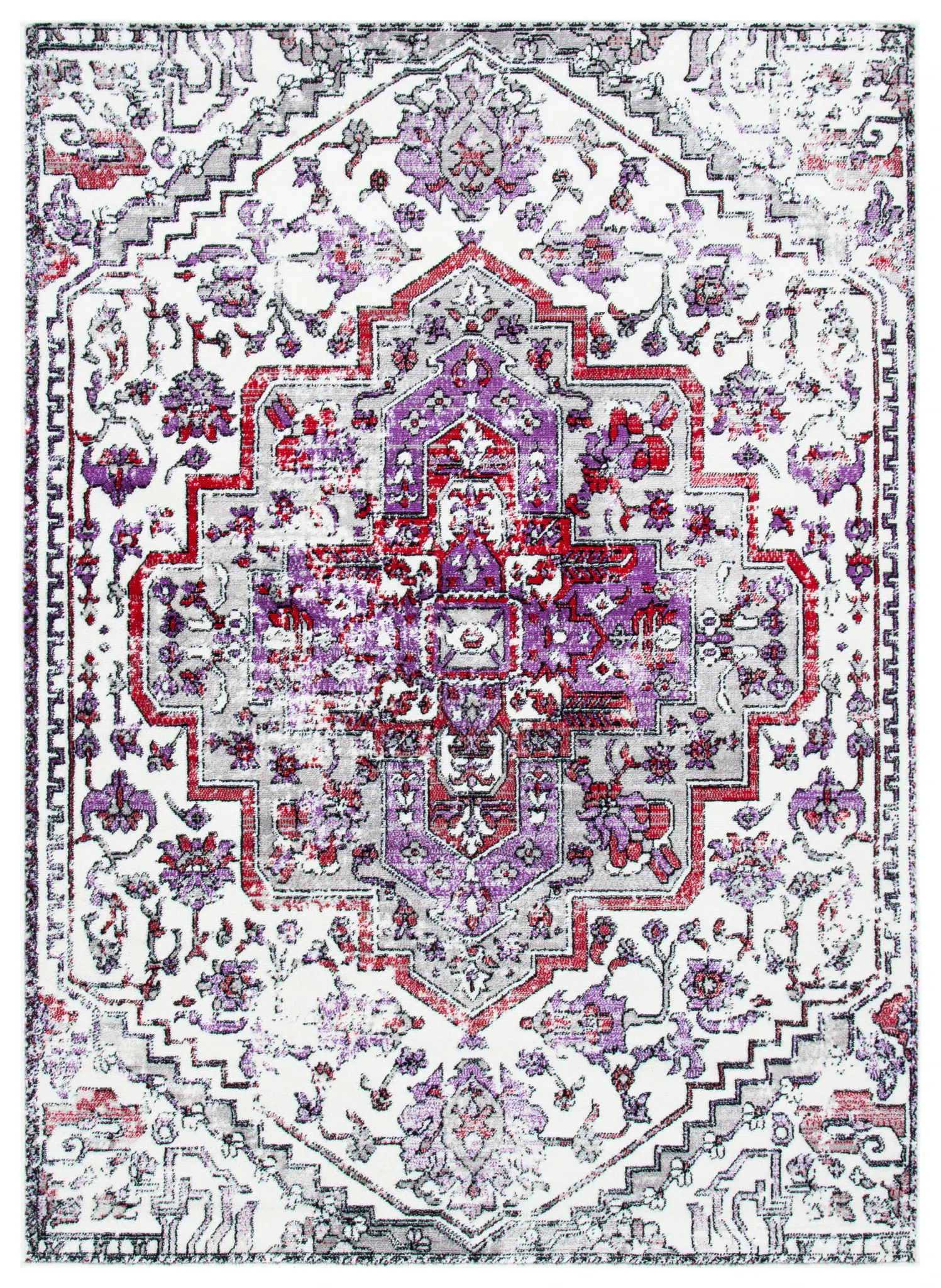 Skyler Vintage Geometric Medallion Rug