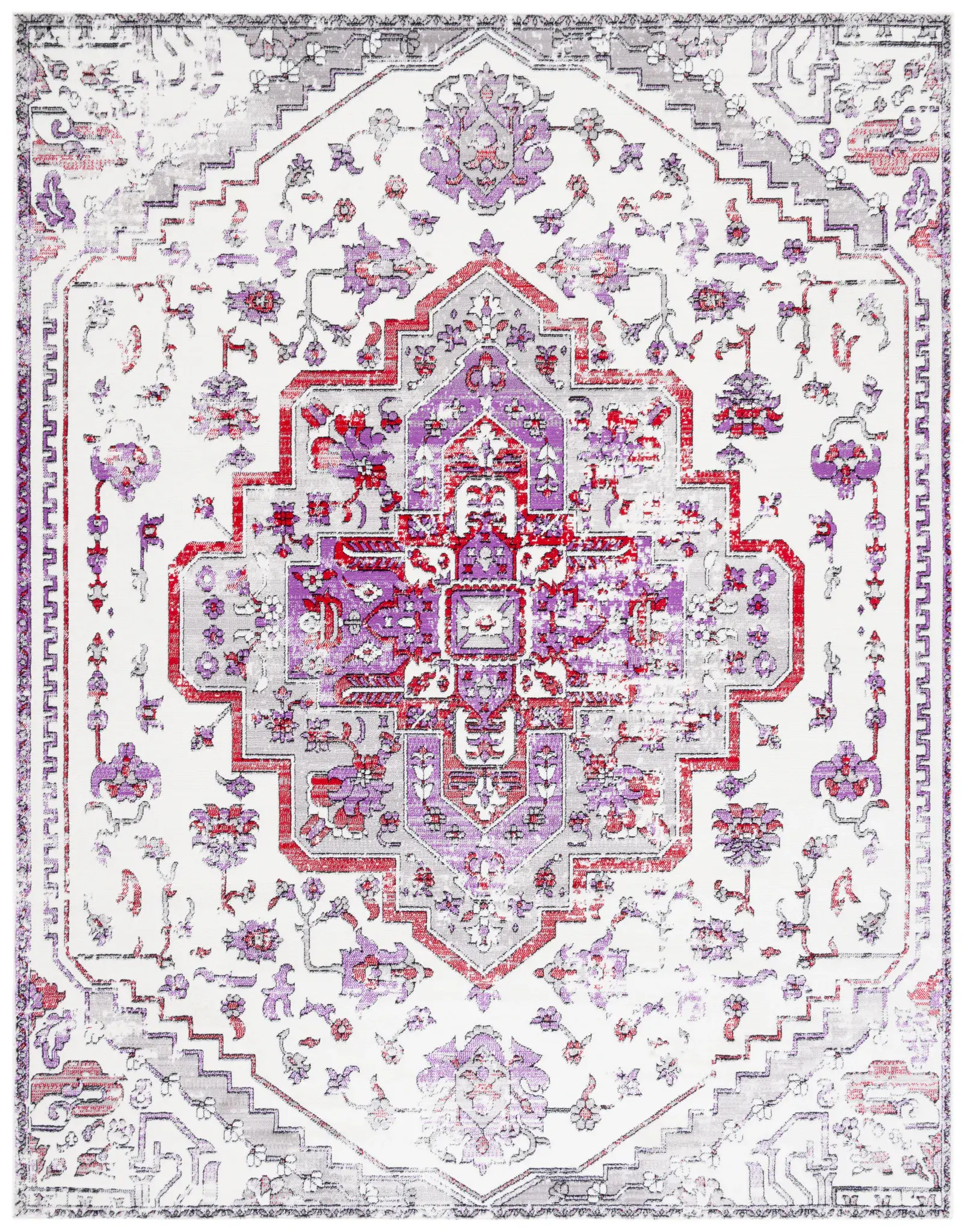 Skyler Vintage Geometric Medallion Rug