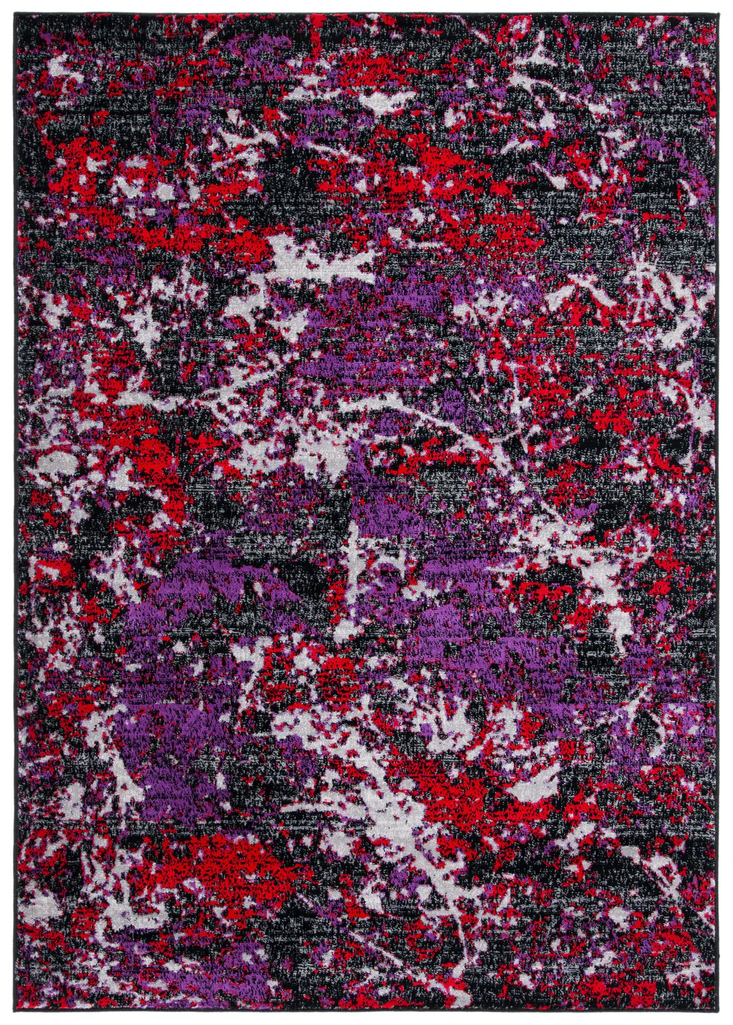 Skyler Abstract Splatter Rug