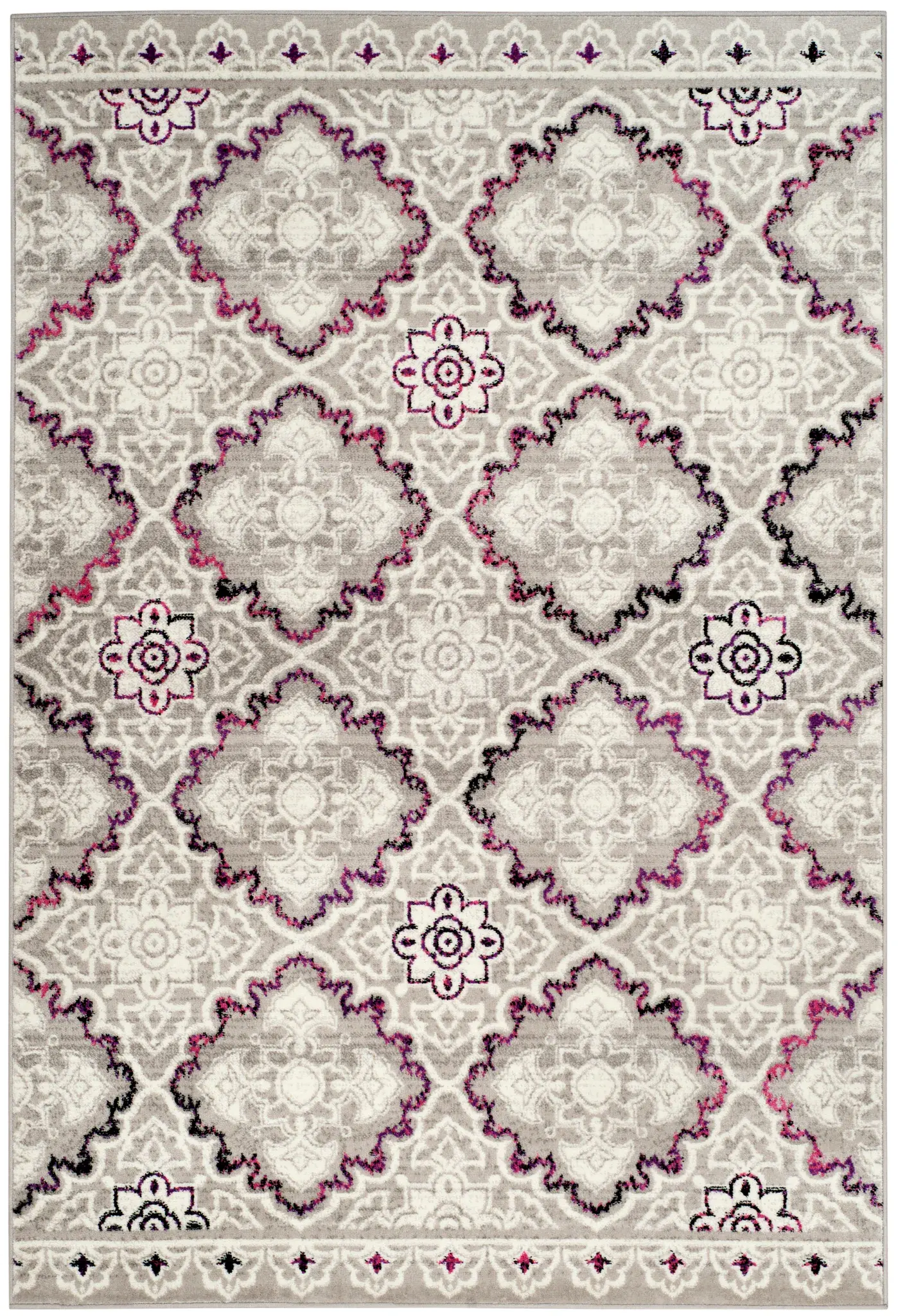 Skyler Floral Lattice Rug