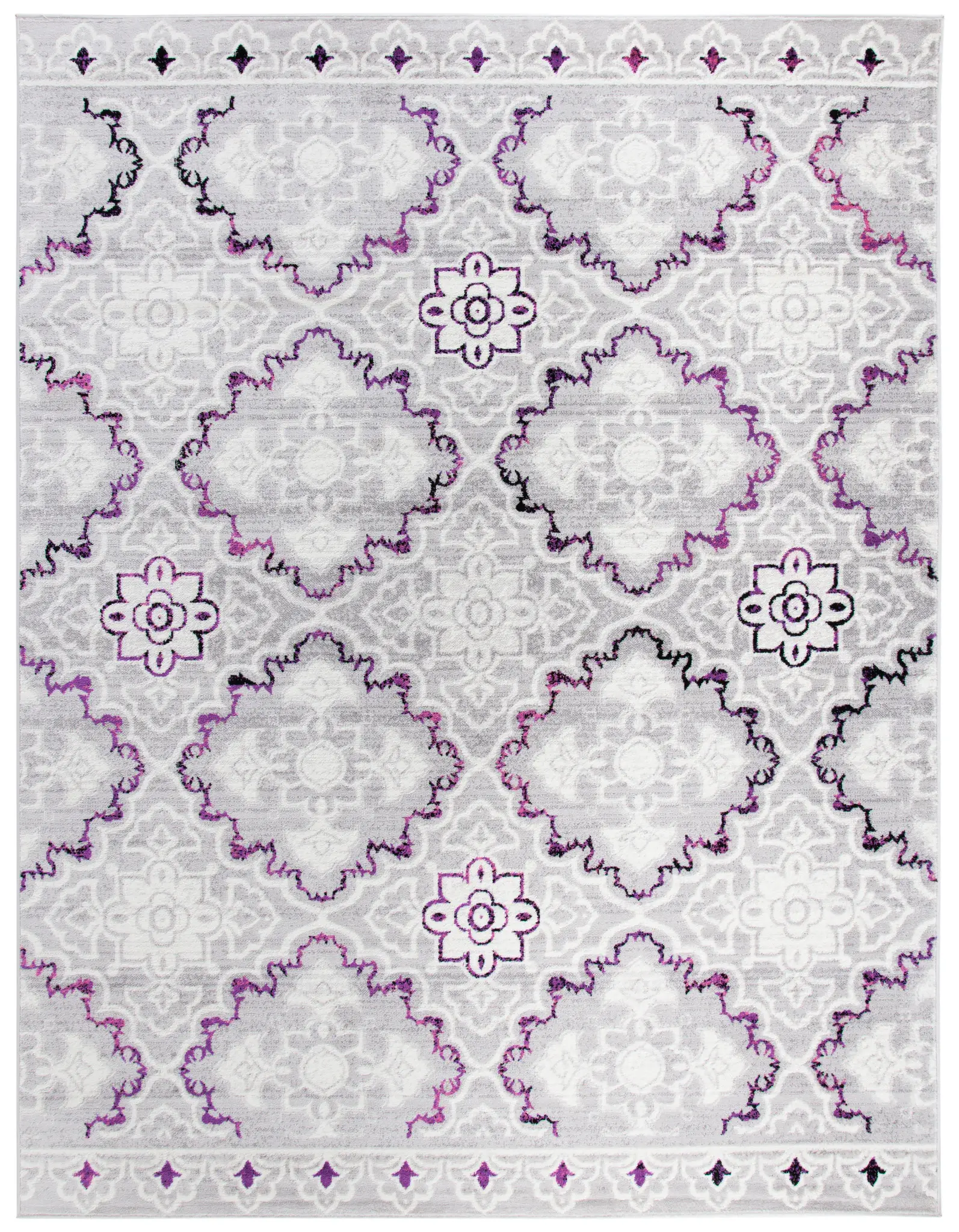 Skyler Floral Lattice Rug