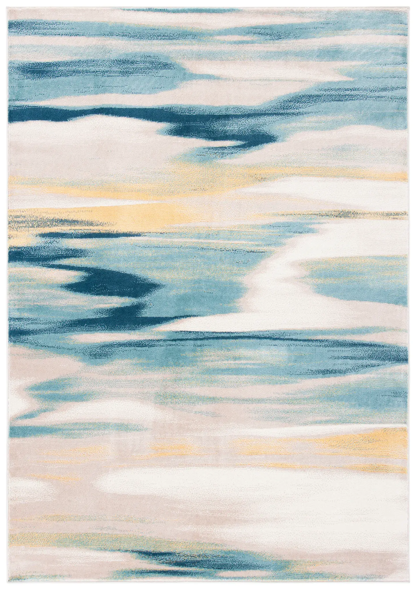 Skyler Abstract Waves Rug