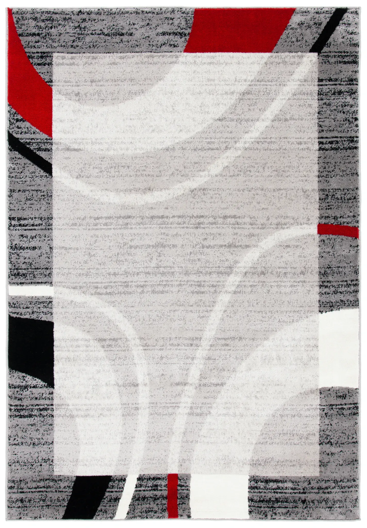 Skyler Abstract Border Rug