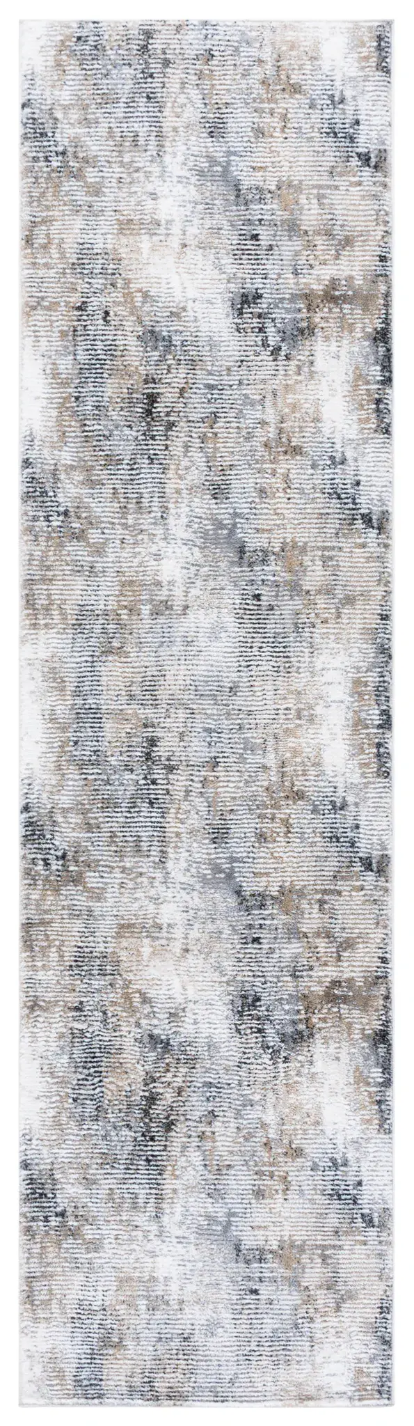 Slate Distressed Abstract Rug