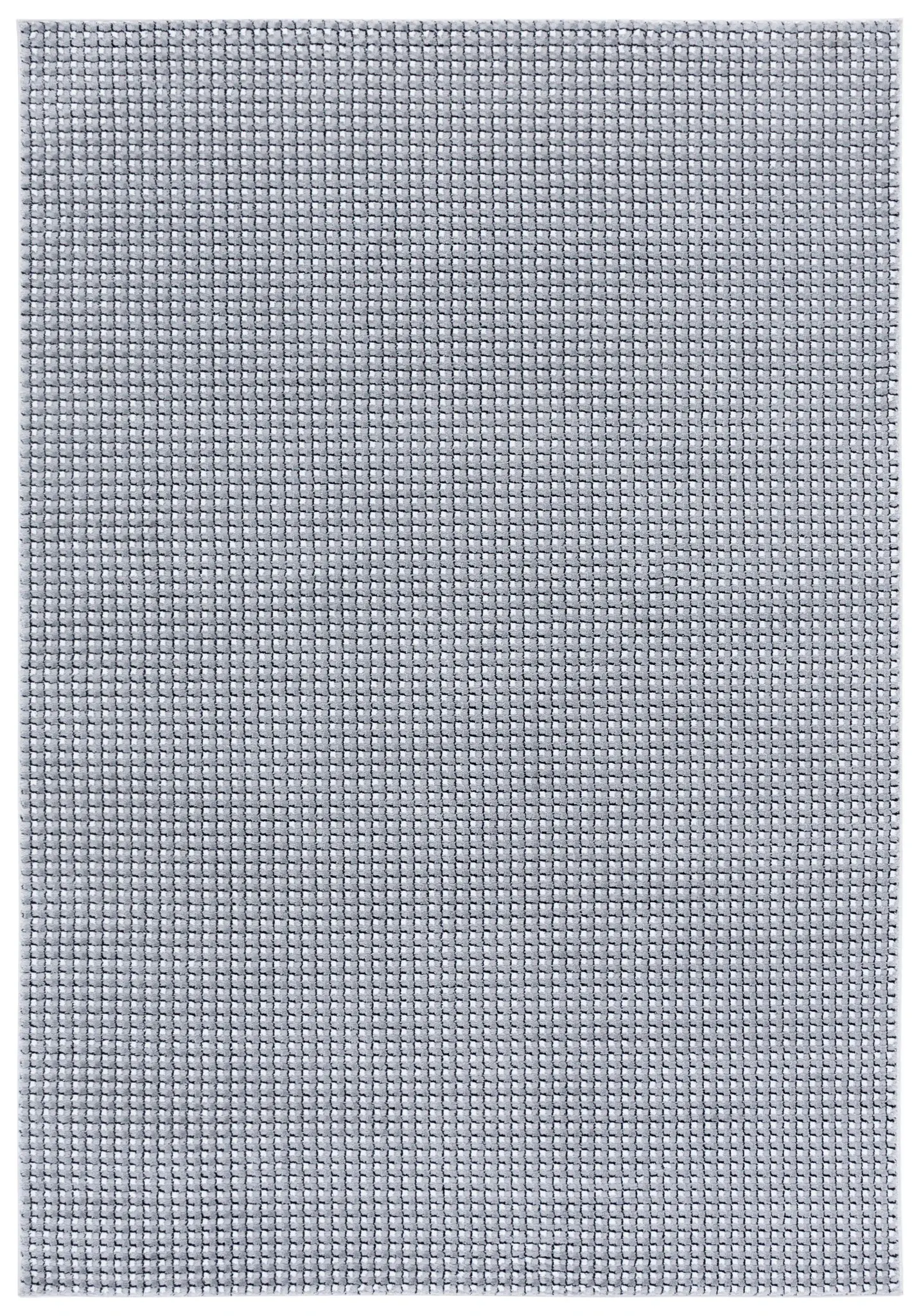 Slate Checkerboard Rug