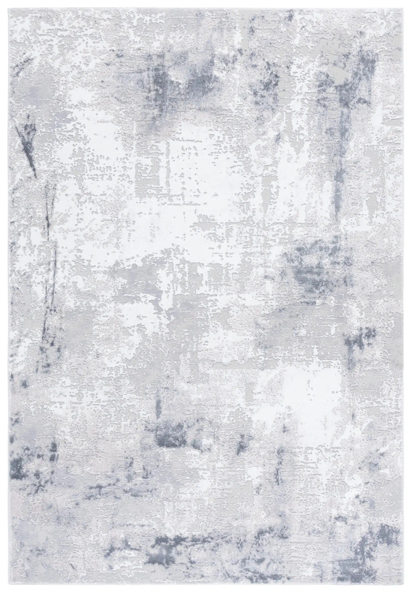 Slate Faded Abstract Rug