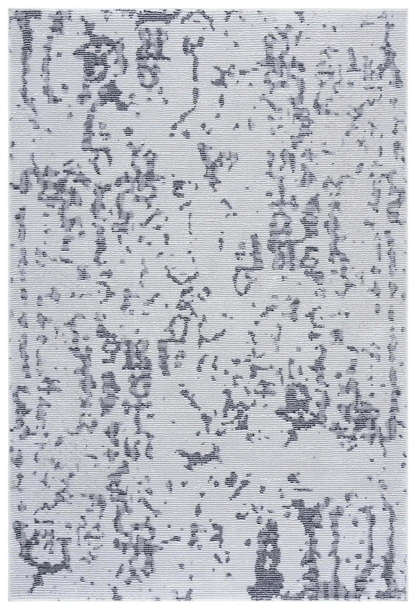 Slate Striated Abstract Rug