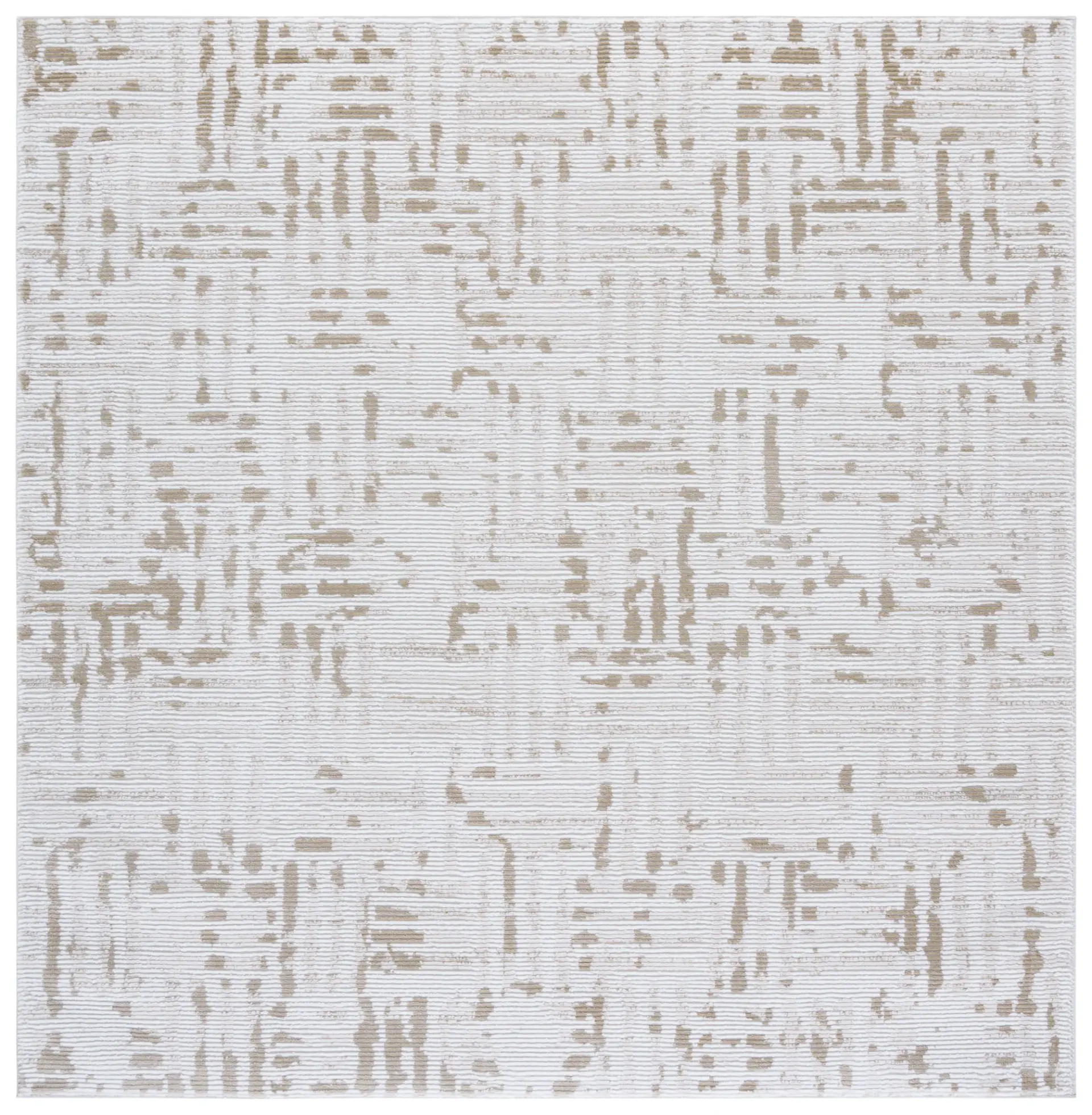 Slate Abstract Ribbed Rug