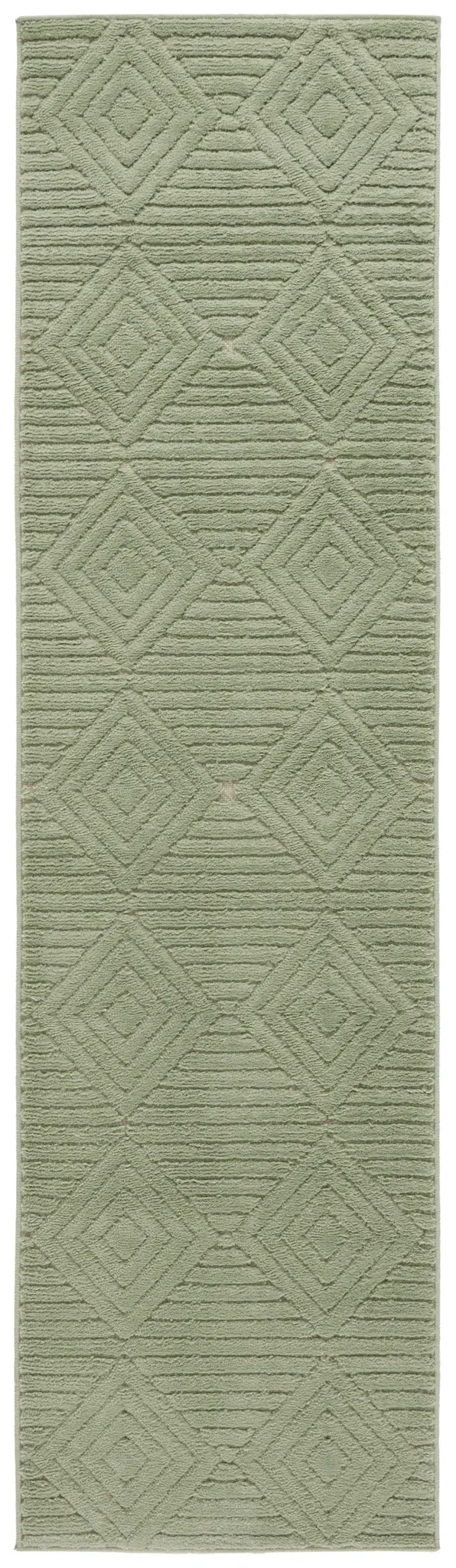 Selena Diamond Ribbed Rug