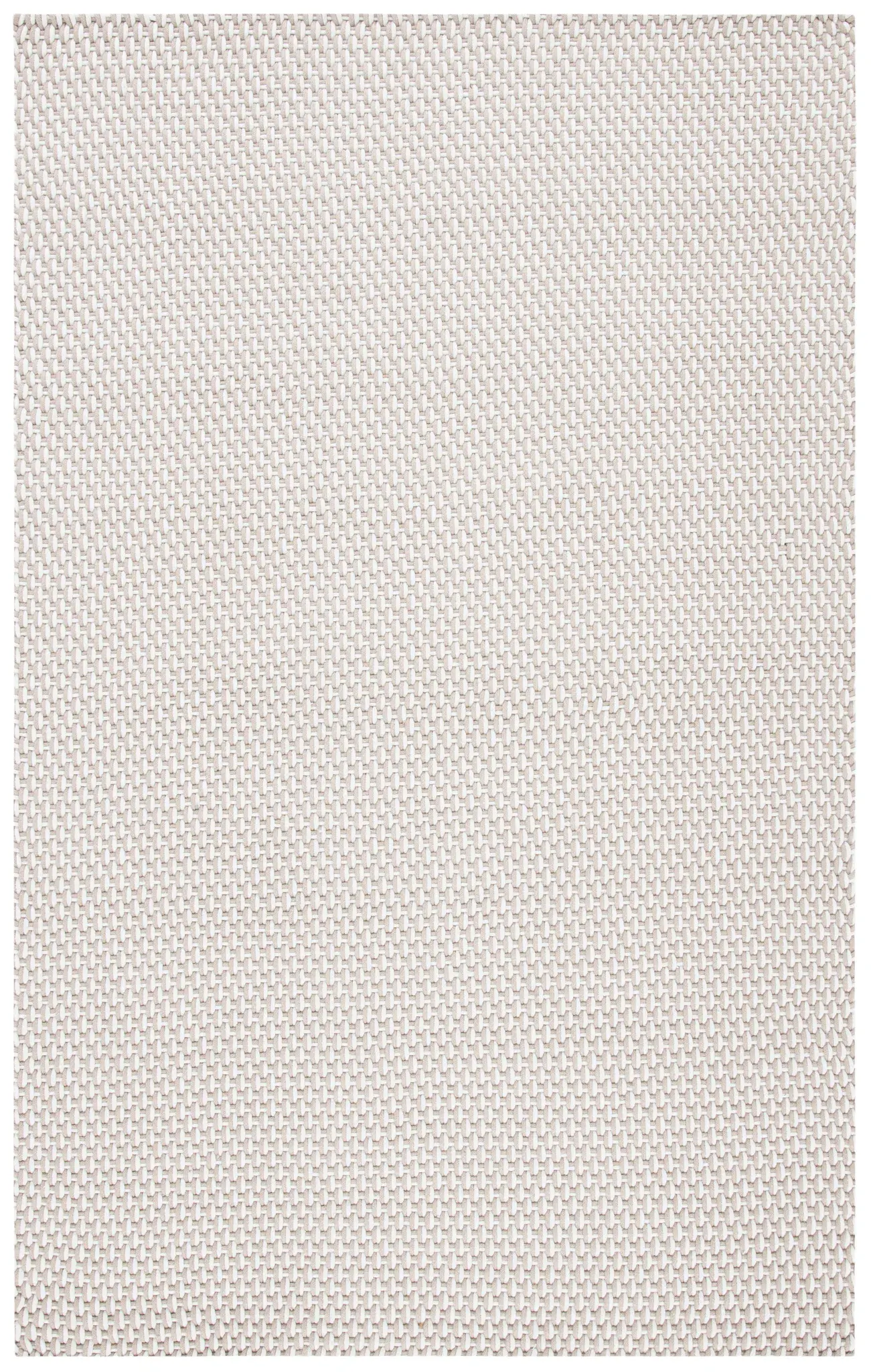 Salem Basketweave Hand-Woven Cotton Rug