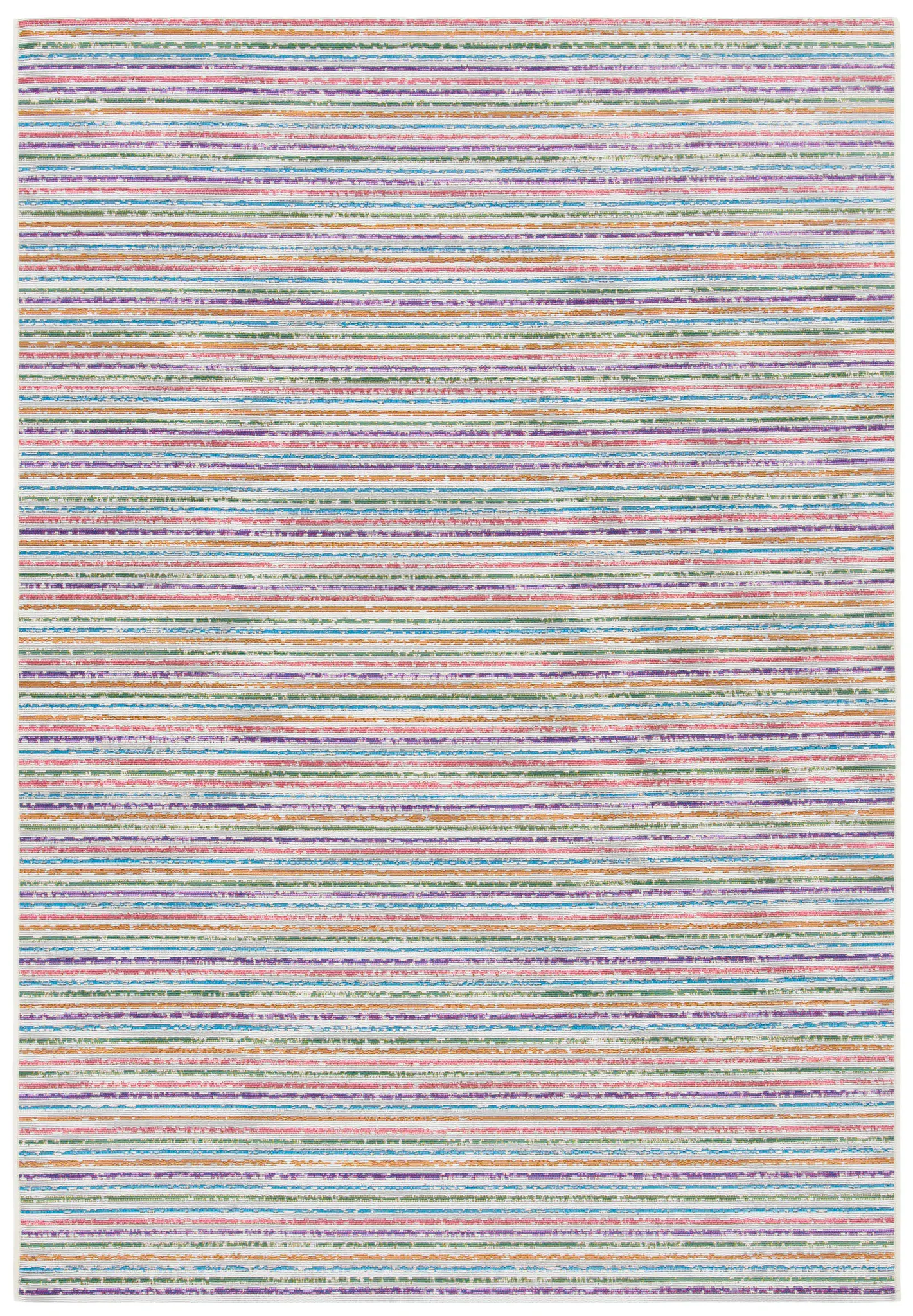 Summer Modern Stripe Outdoor Rug