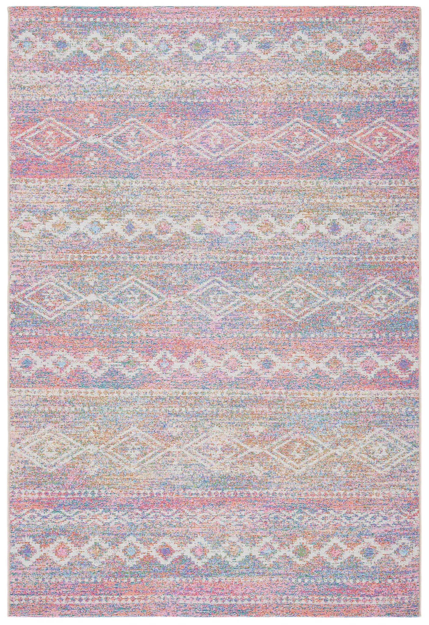 Summer Tribal Stripe Outdoor Rug