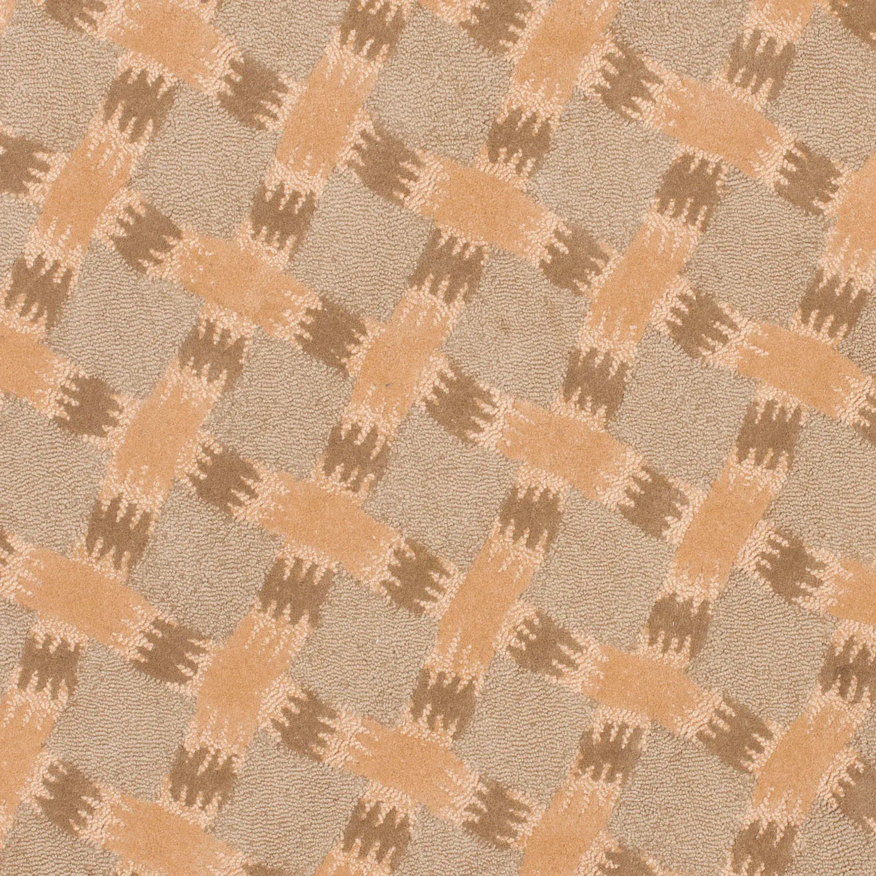 Soho Basketweave Hand-Tufted Wool Rug