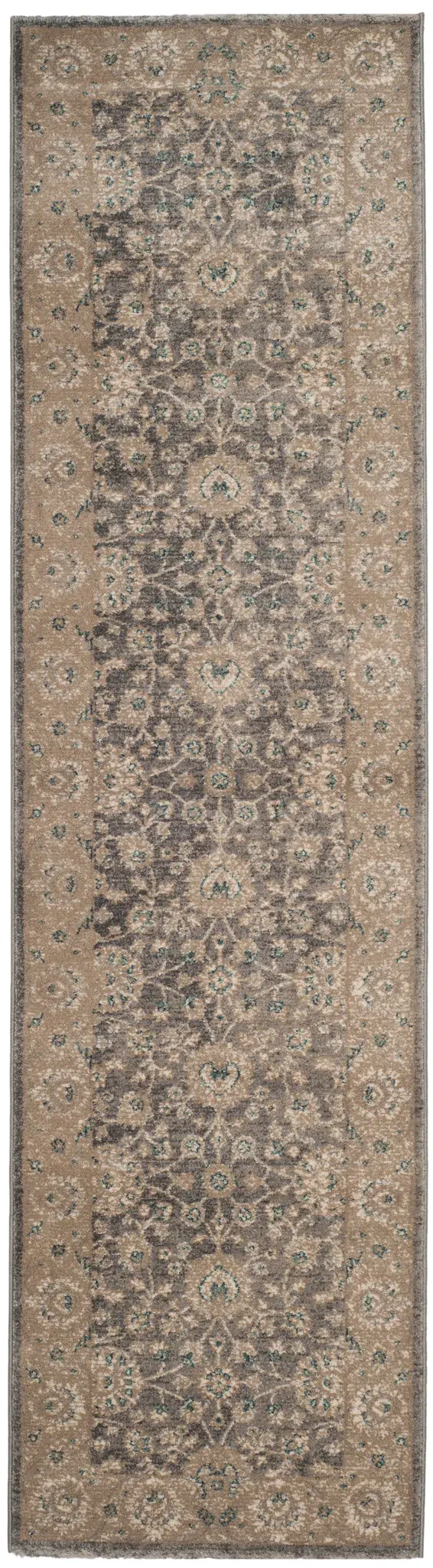 Sofia Allover Floral Bordered Rug