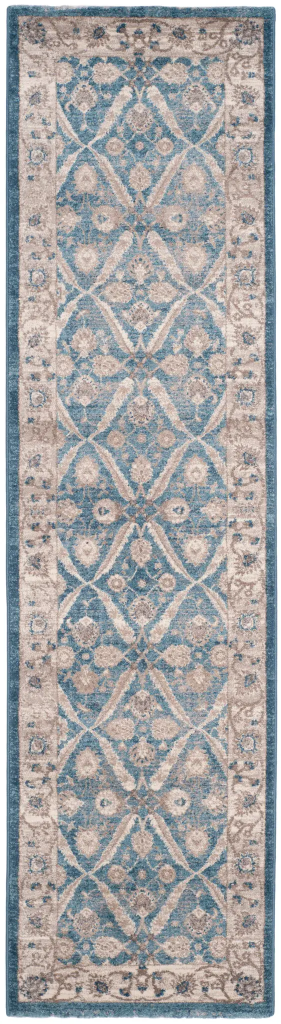 Sofia Floral Diamond Lattice Rug