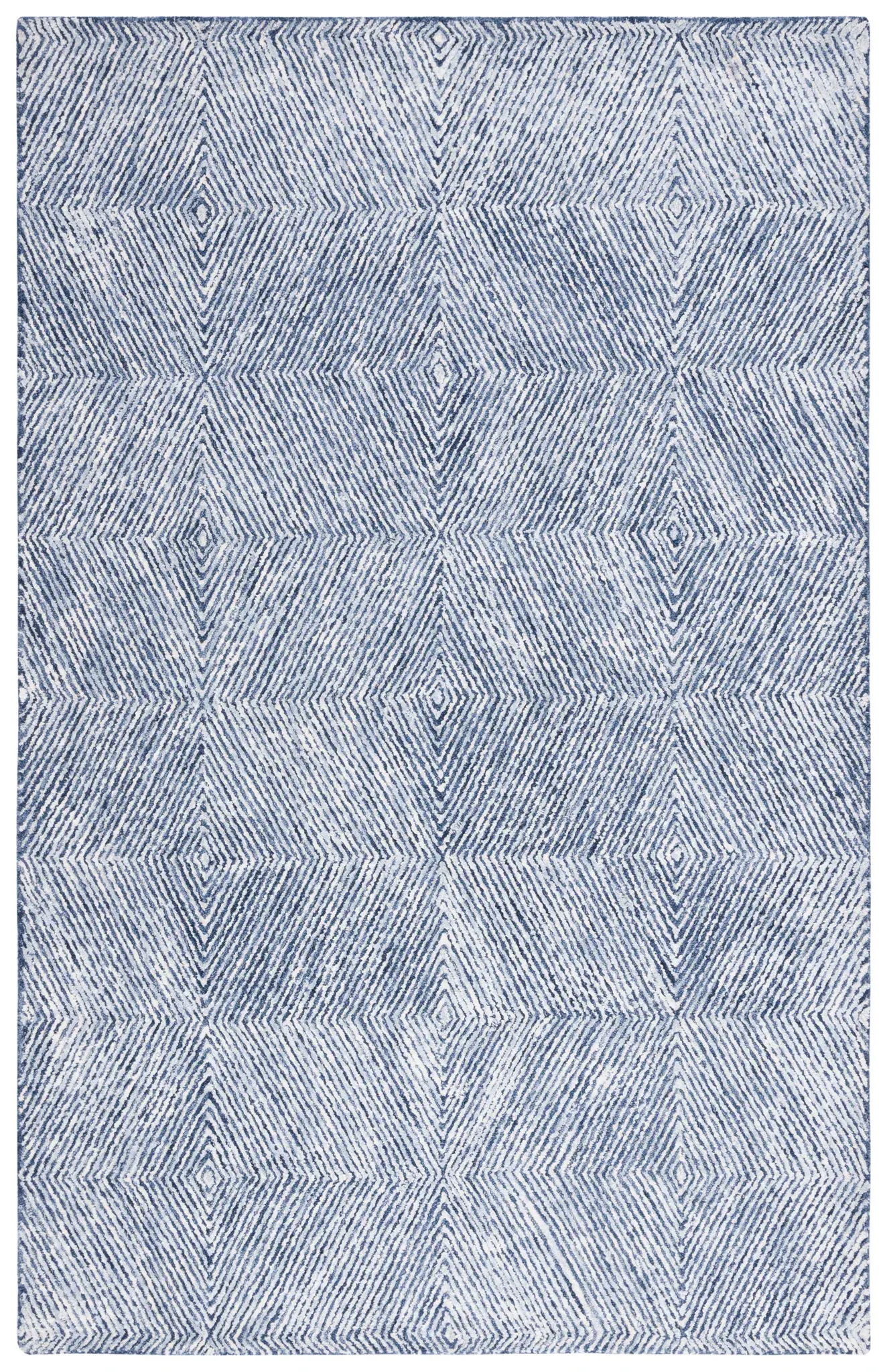 Soho Linear Diamond Hand-Tufted Rug