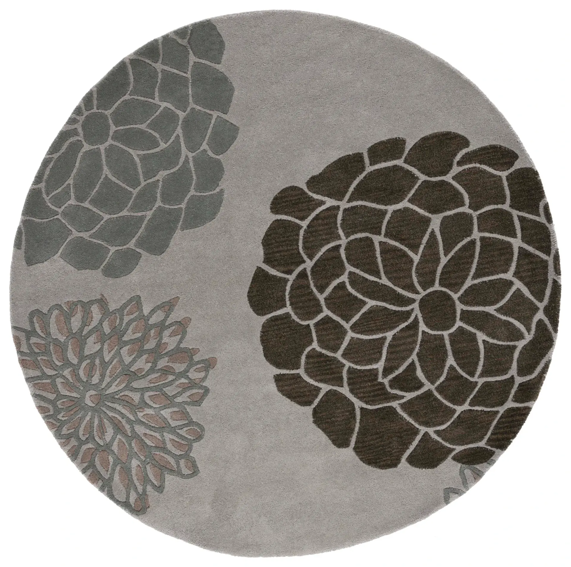 Soho Scattered Floral Hand-Tufted Wool Rug