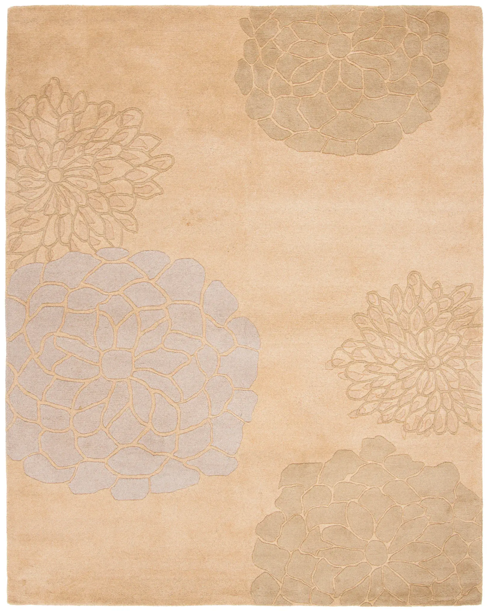 Soho Scattered Floral Hand-Tufted Wool Rug
