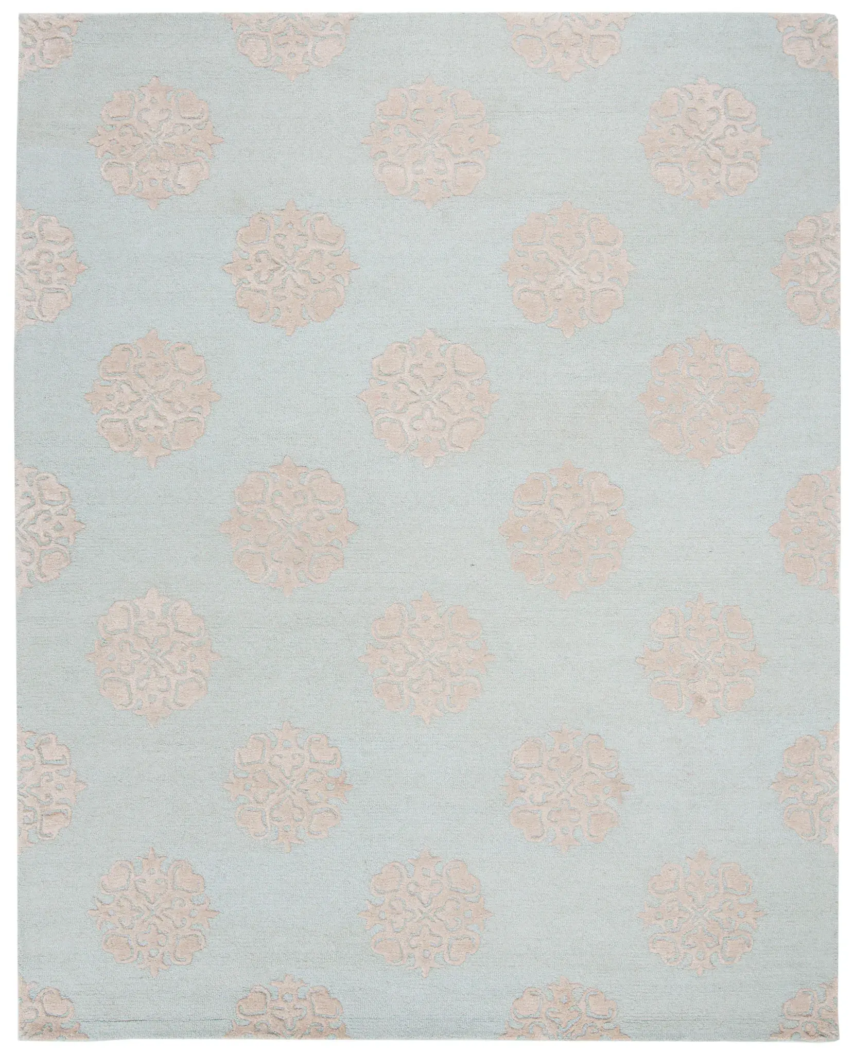 Soho Medallion Hand-Tufted Wool Rug
