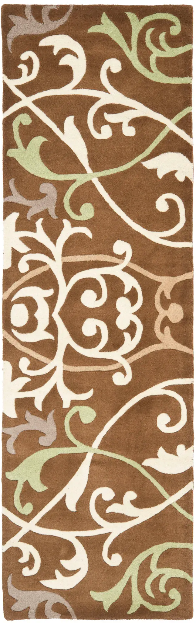 Soho Oversized Scroll Vine Hand-Tufted Wool Rug