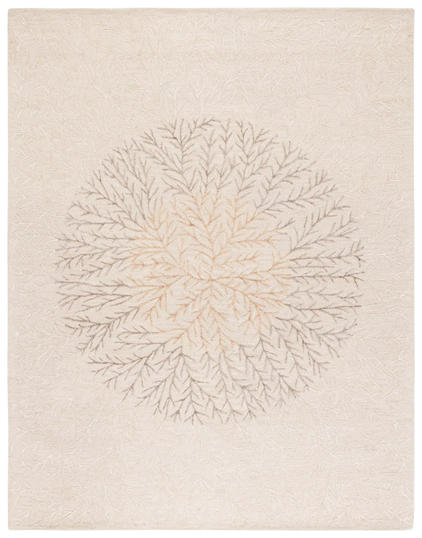 Soho Branching Hand-Tufted Wool & Viscose Rug