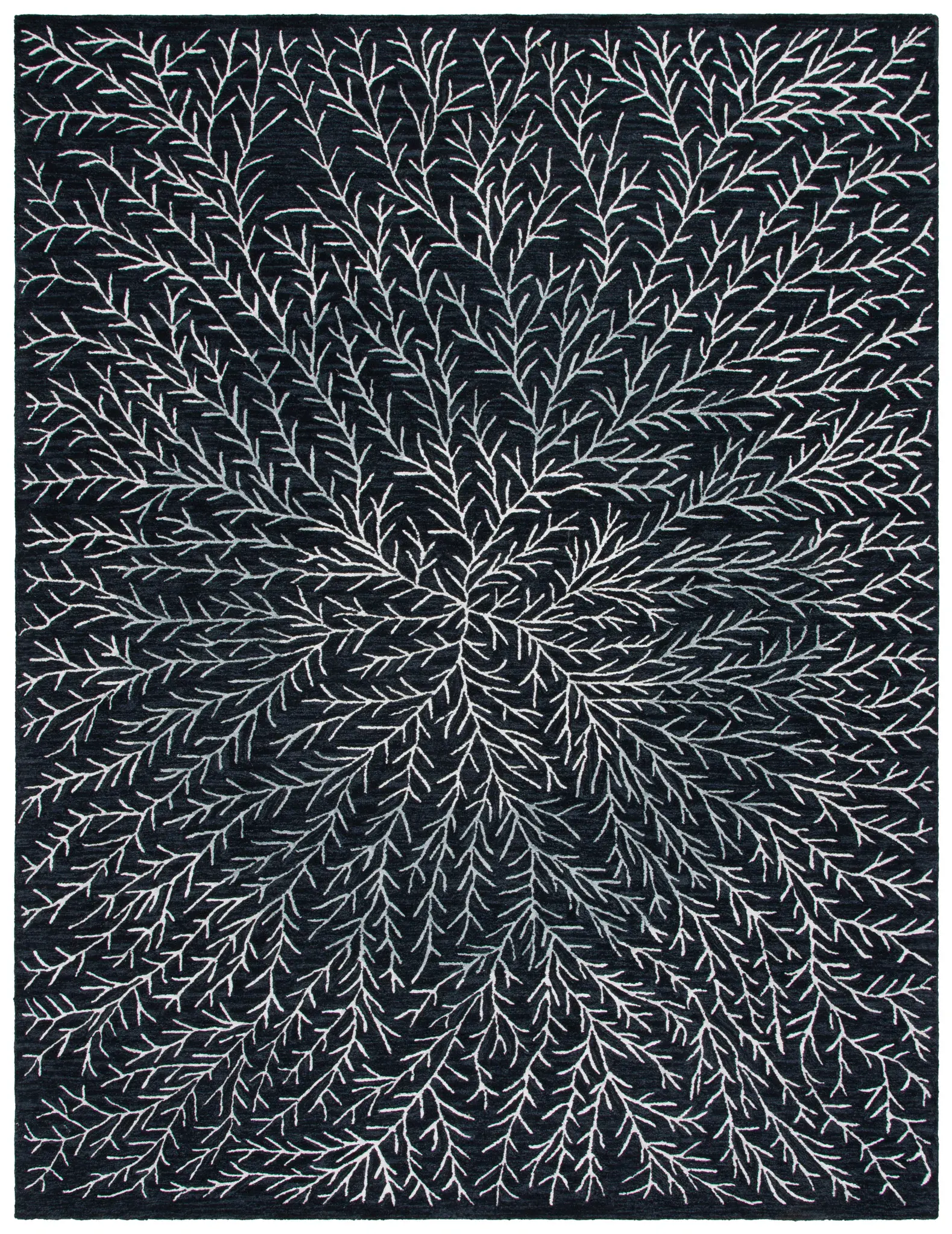 Soho Branching Hand-Tufted Wool & Viscose Rug
