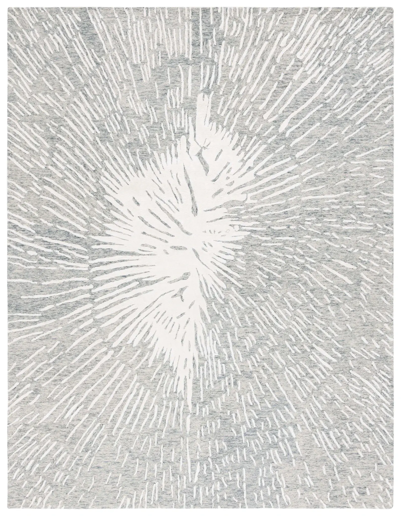 Soho Abstract Sunburst Hand-Tufted Rug
