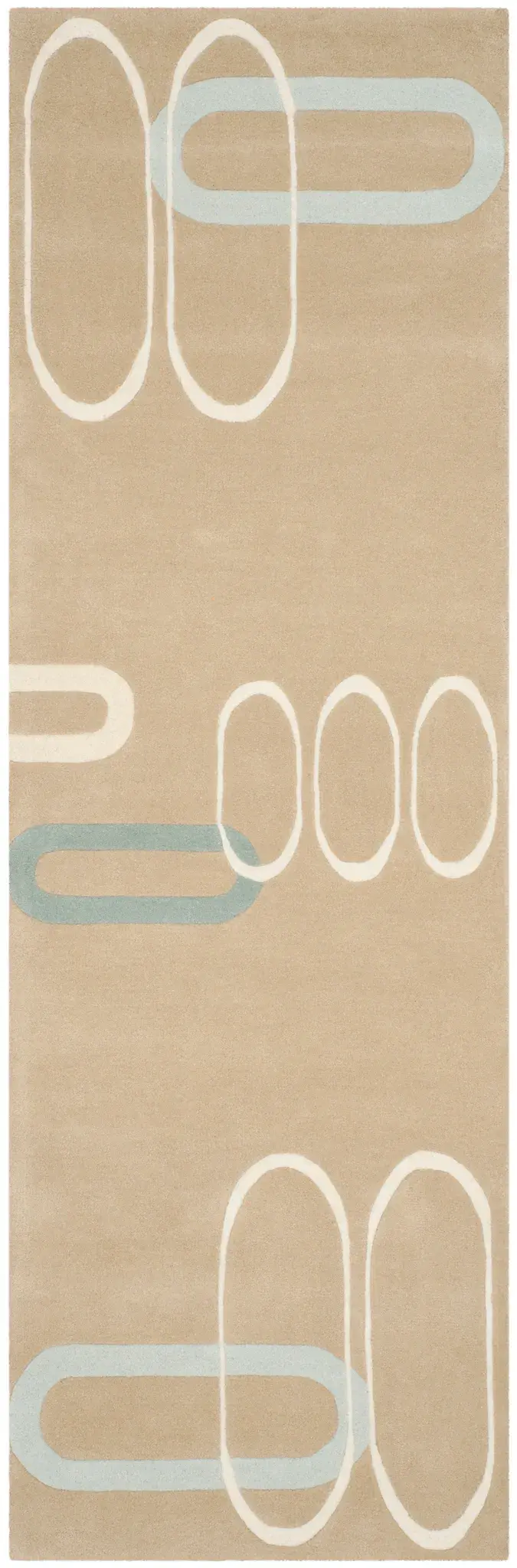 Soho Retro Loop Hand-Tufted Wool Rug