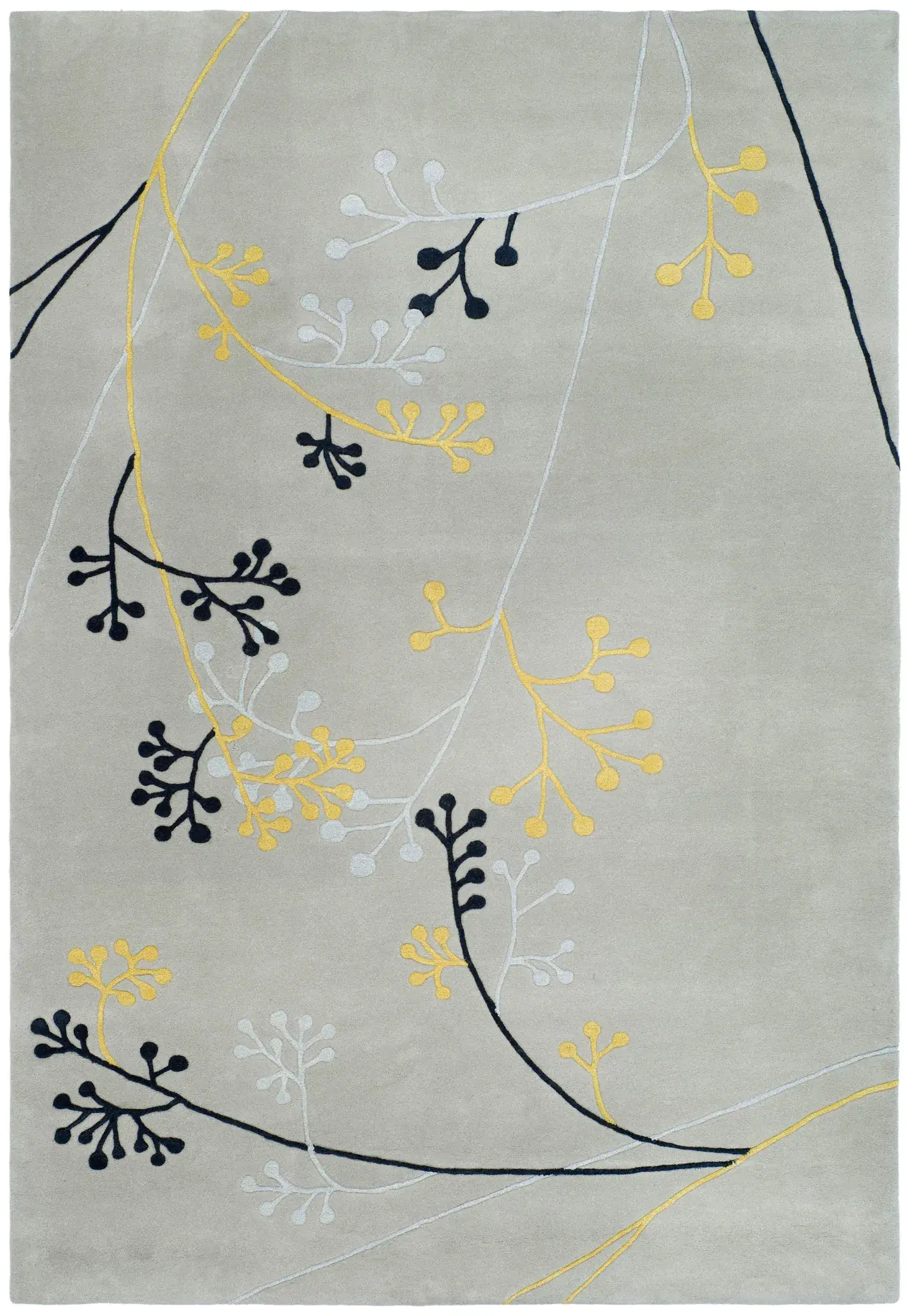 Soho Botanical Branch Hand-Tufted Rug