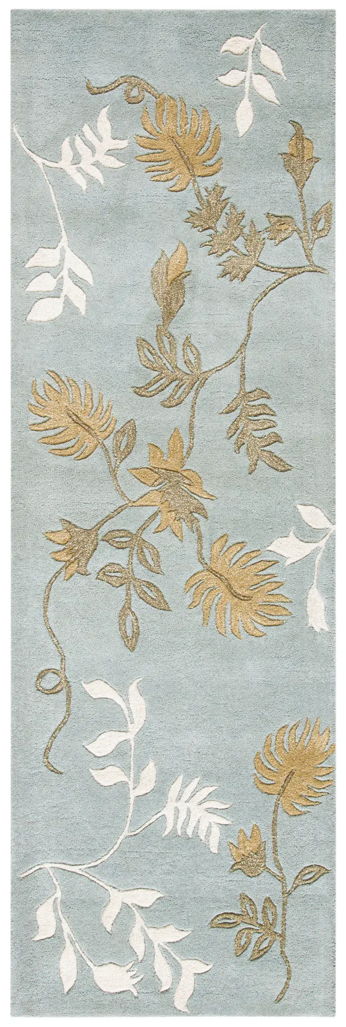 Soho Leaf And Vine Hand-Tufted Wool Rug