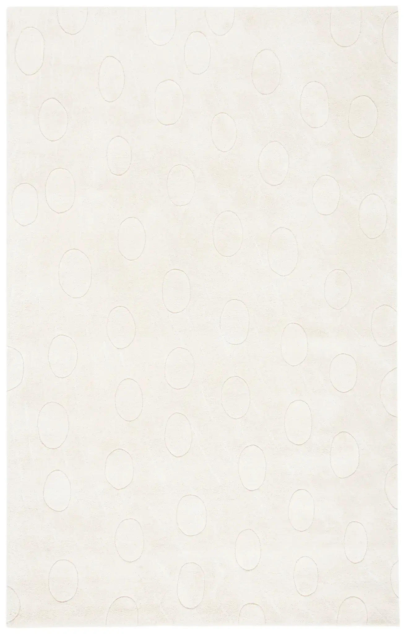 Soho Floating Ovals Hand-Tufted Wool Rug