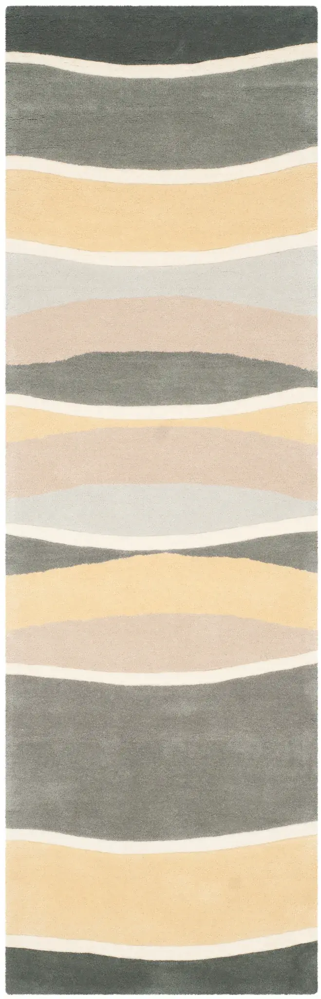 Soho Wavy Stripe Hand-Tufted Rug
