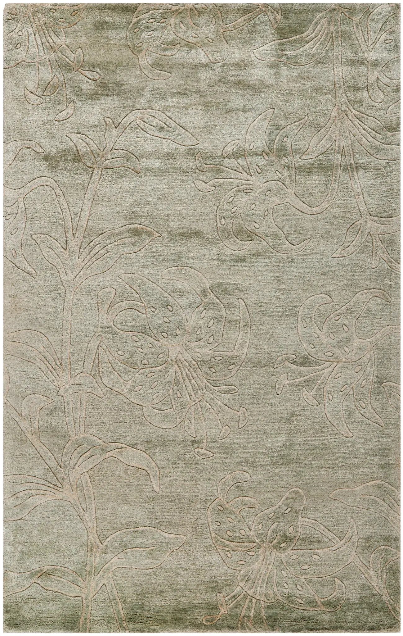 Soho Allover Lily Hand-Tufted Rug
