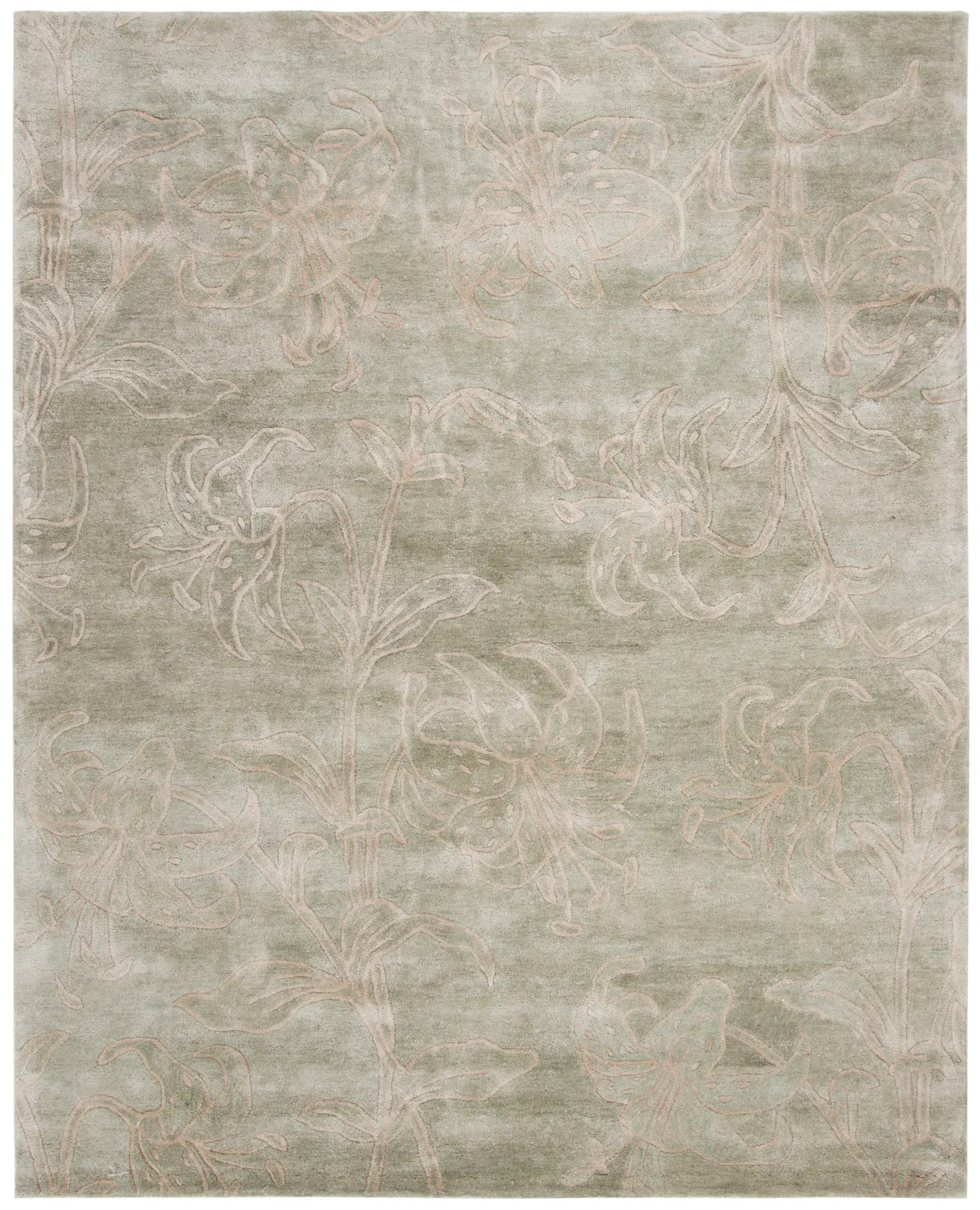 Soho Allover Lily Hand-Tufted Rug