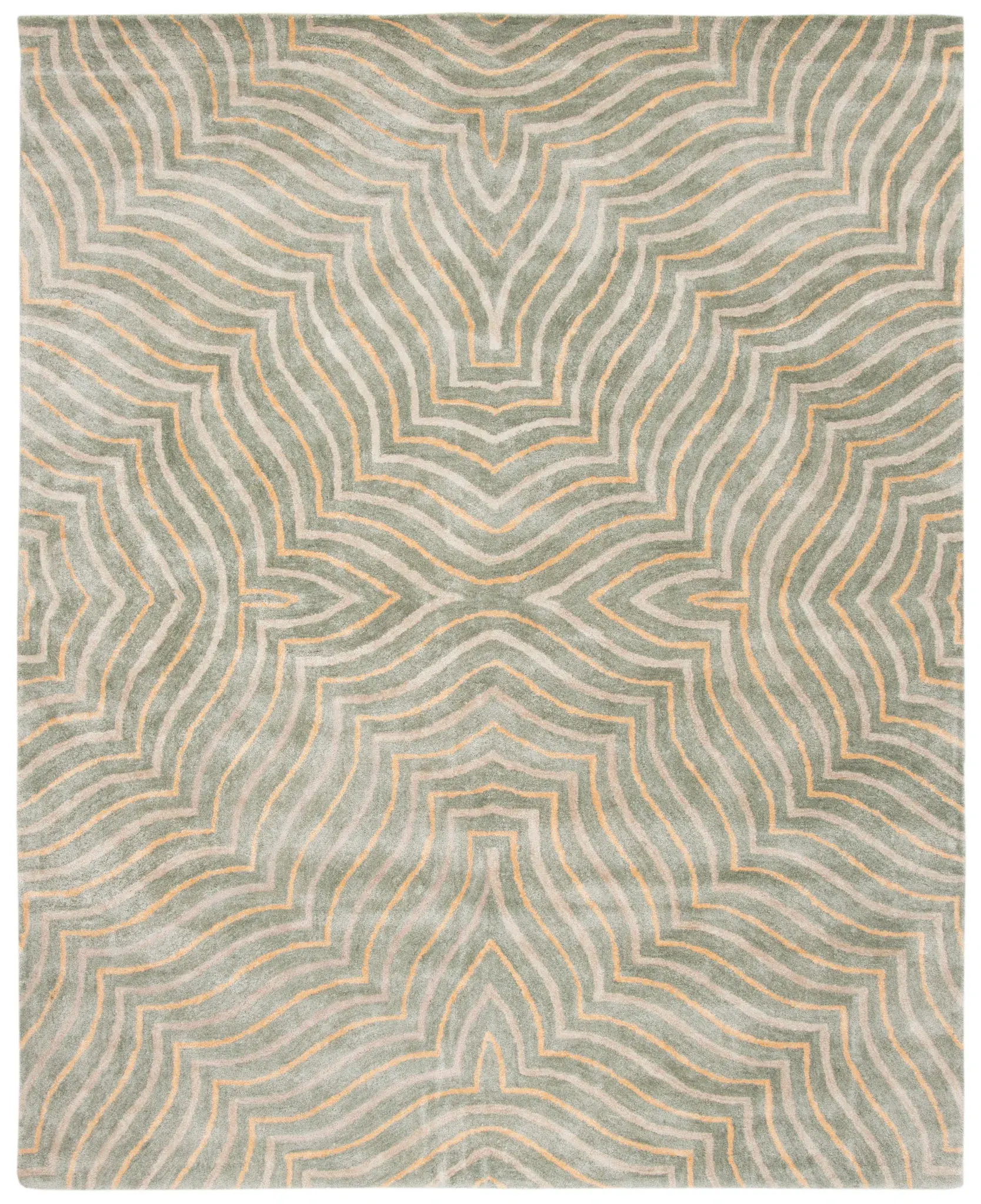 Soho Concentric Waves Hand-Tufted Rug