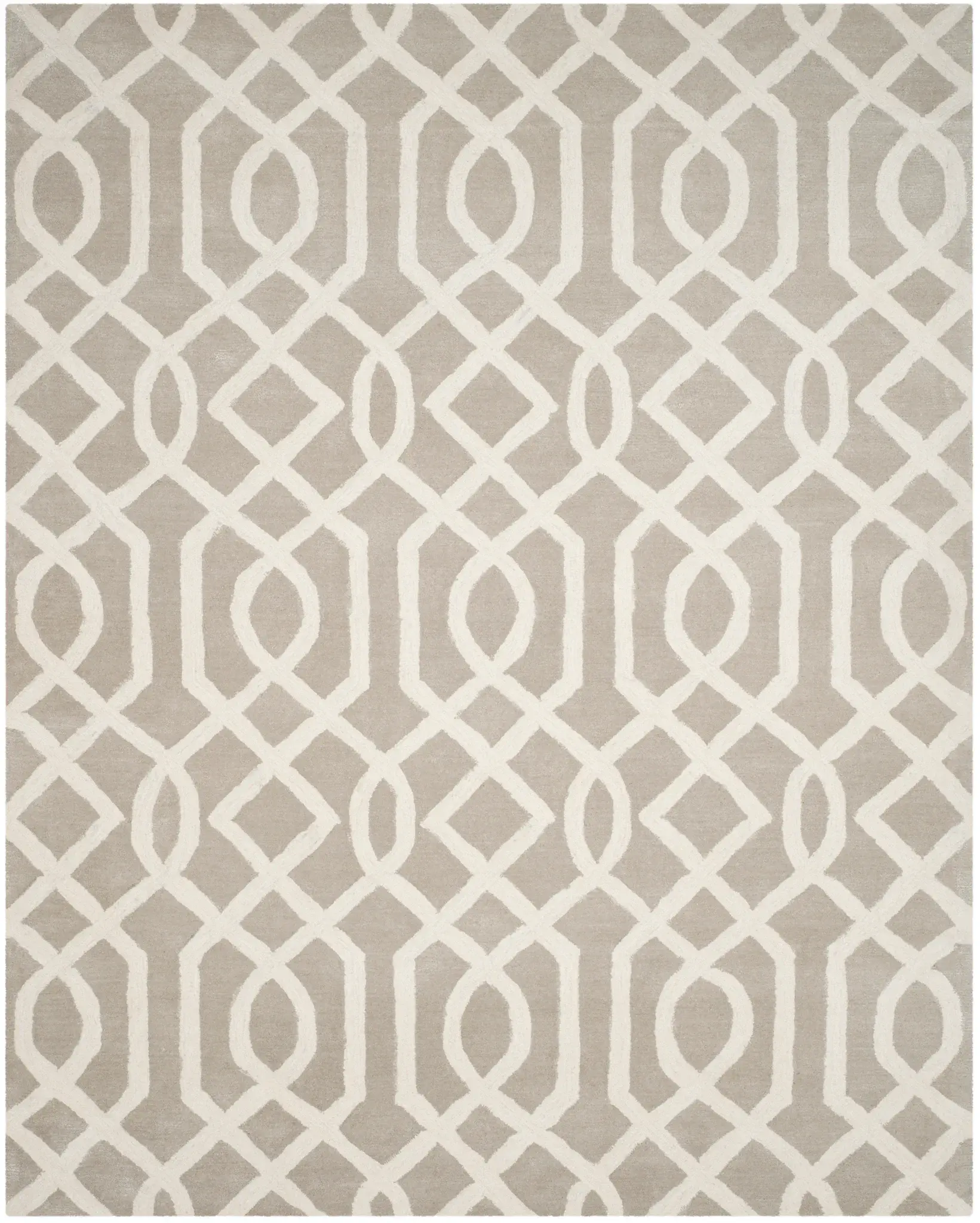 Soho Interlocking Trellis Hand-Tufted Rug
