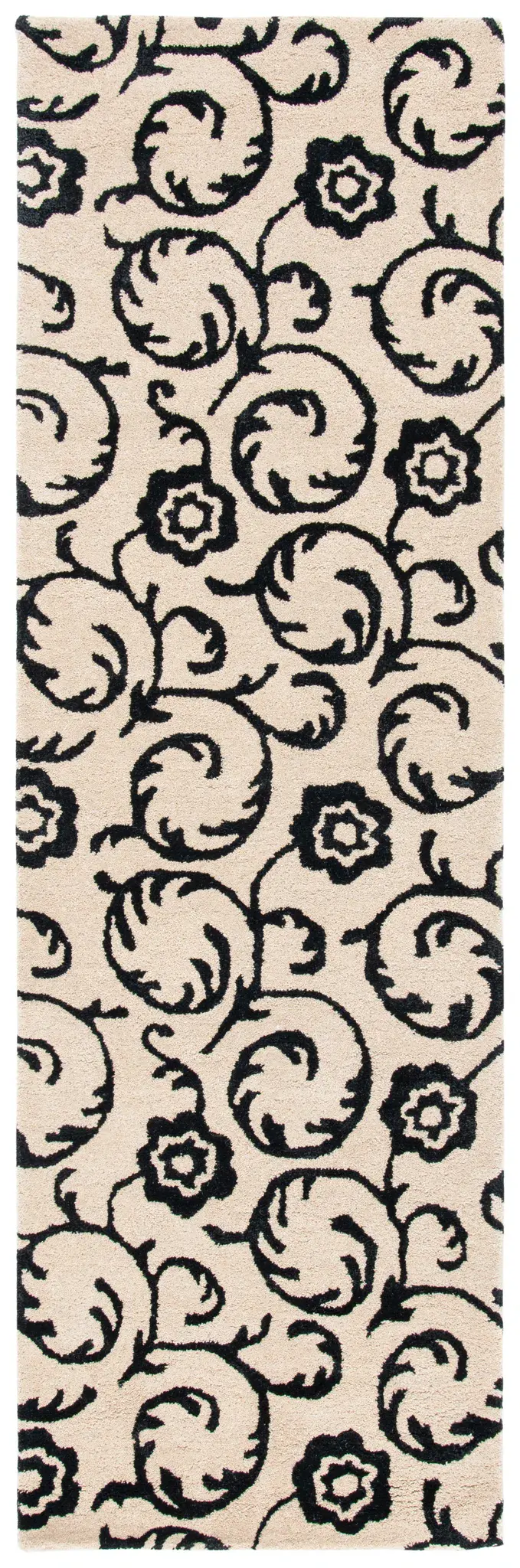 Soho Scrolling Vine Hand-Tufted Rug