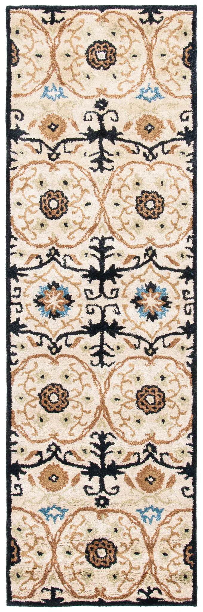Soho Repeating Medallion Hand-Tufted Wool Rug