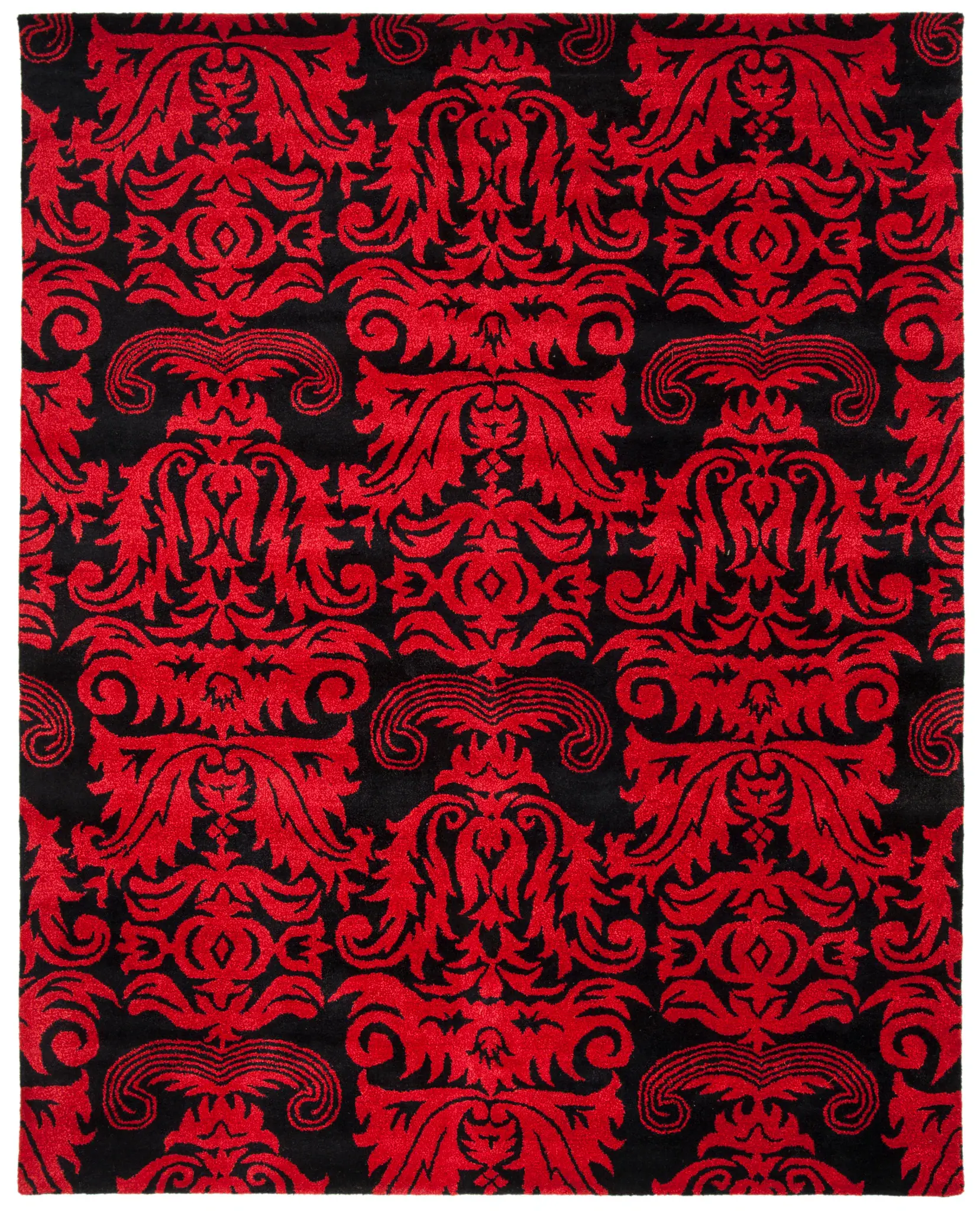 Soho Damask Hand-Tufted Rug
